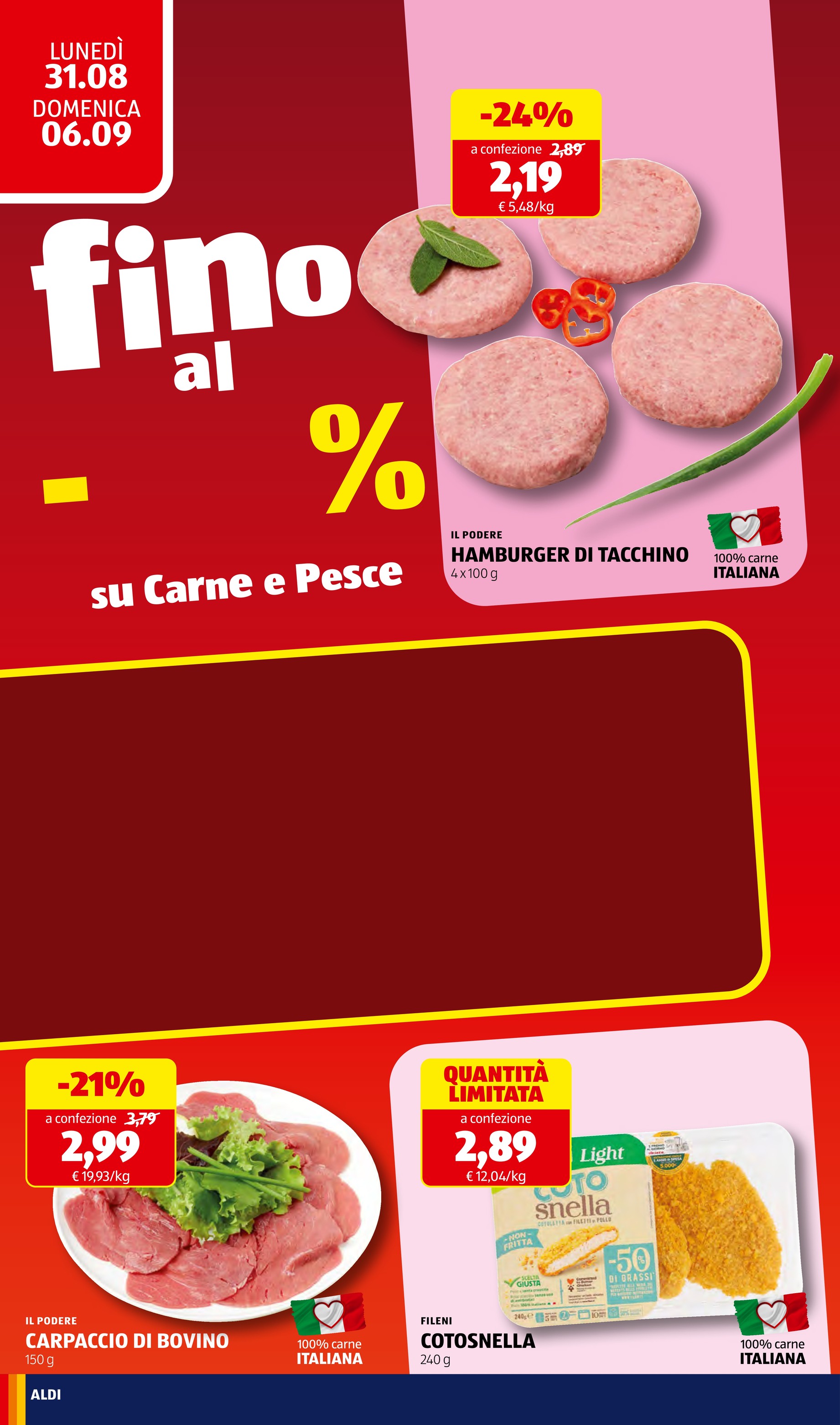 aldi - Volantino ALDI per la prossima settimana dal lunedì 31/08/2026 al domenica 06/09/2026 - page: 12