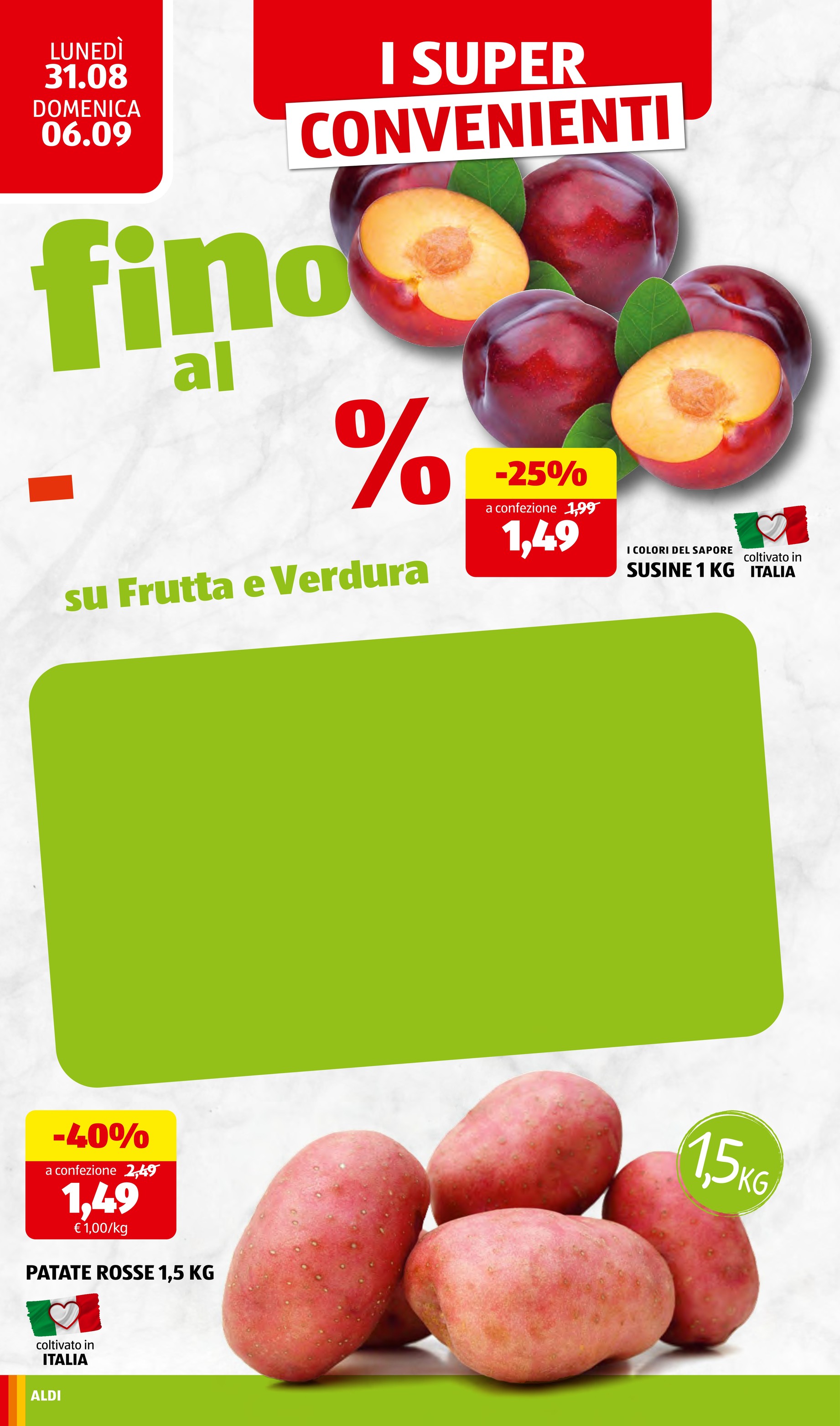 aldi - Volantino ALDI per la prossima settimana dal lunedì 31/08/2026 al domenica 06/09/2026 - page: 10