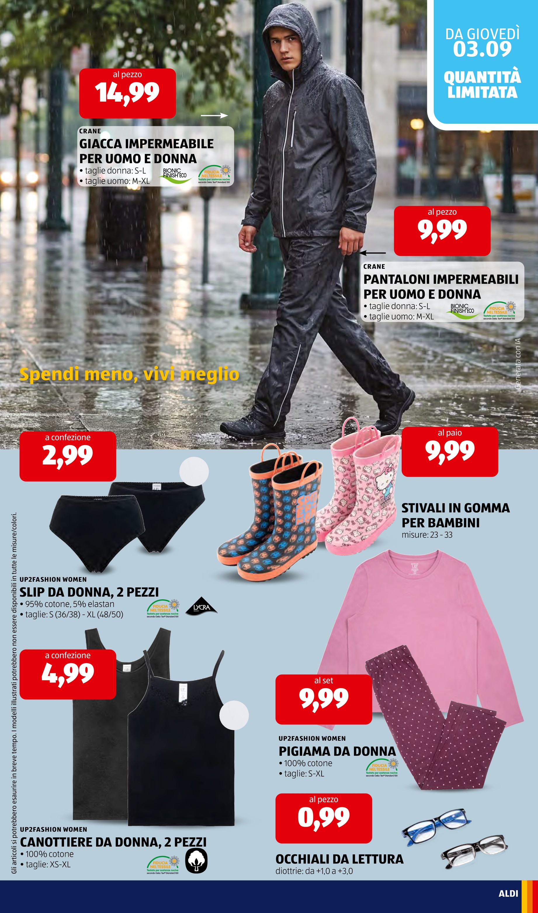 aldi - Volantino ALDI per la prossima settimana dal lunedì 31/08/2026 al domenica 06/09/2026 - page: 33
