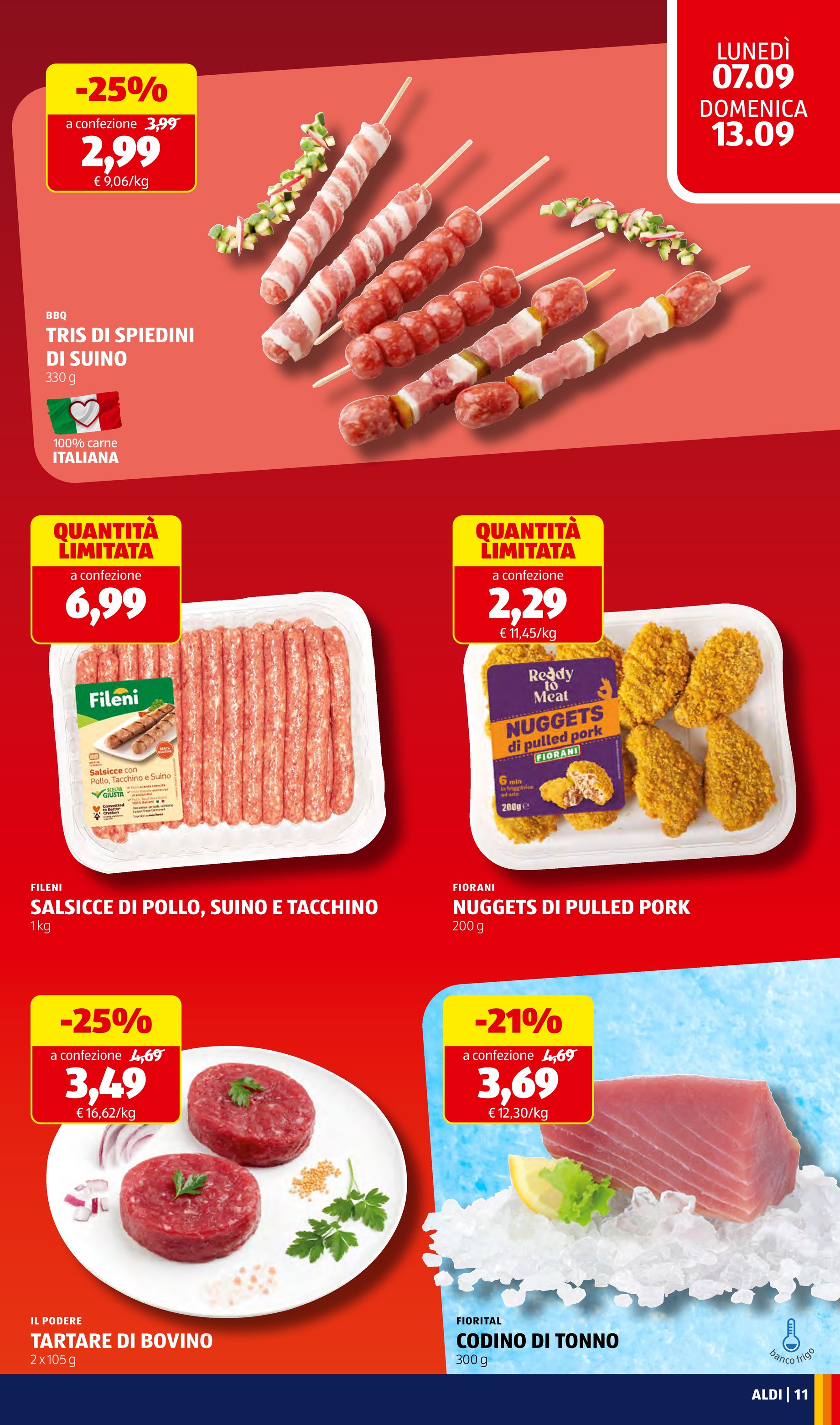 aldi - Volantino ALDI per la prossima settimana dal lunedì 07/09/2026 al domenica 13/09/2026 - page: 13