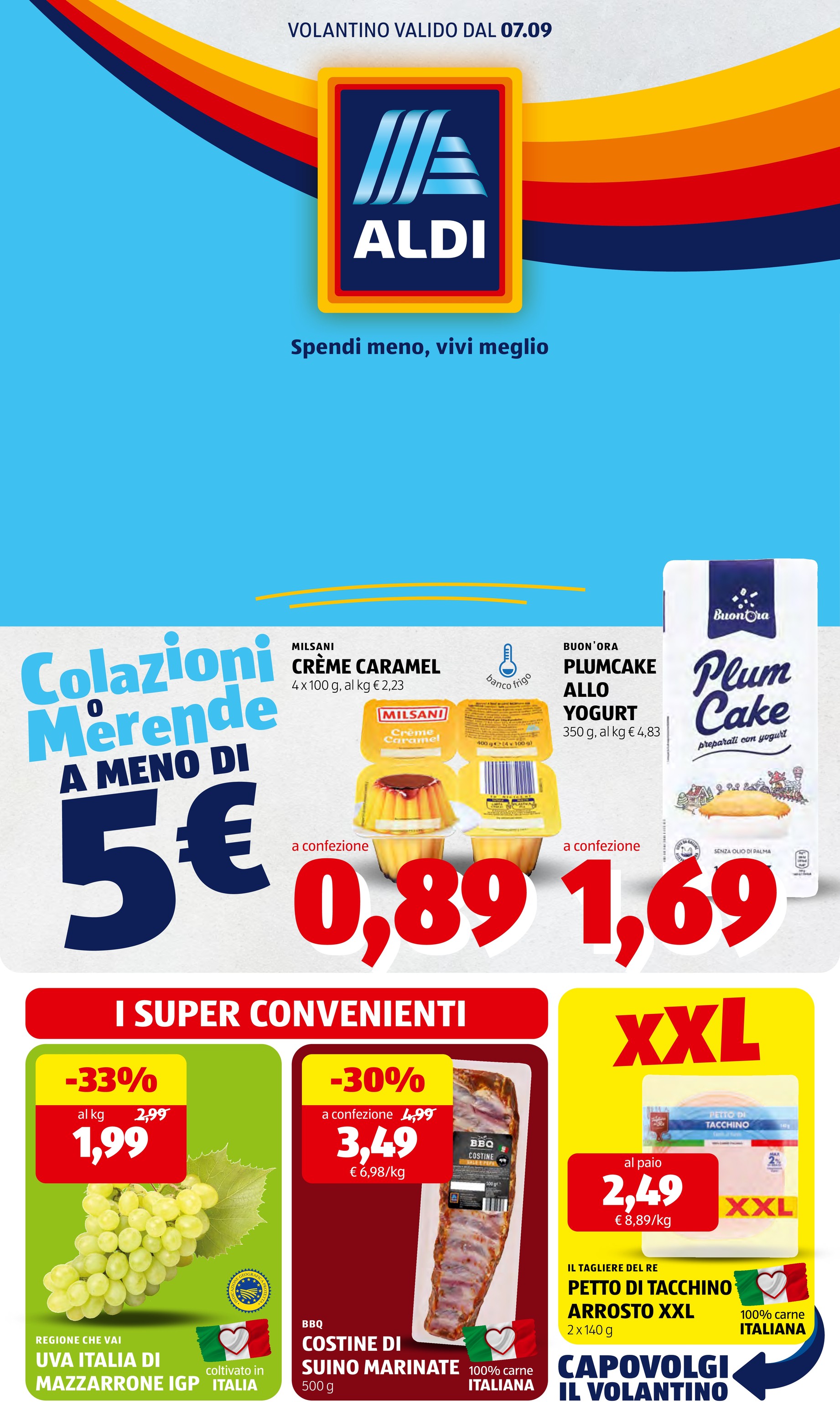 aldi - Volantino ALDI per la prossima settimana dal lunedì 07/09/2026 al domenica 13/09/2026 - page: 1