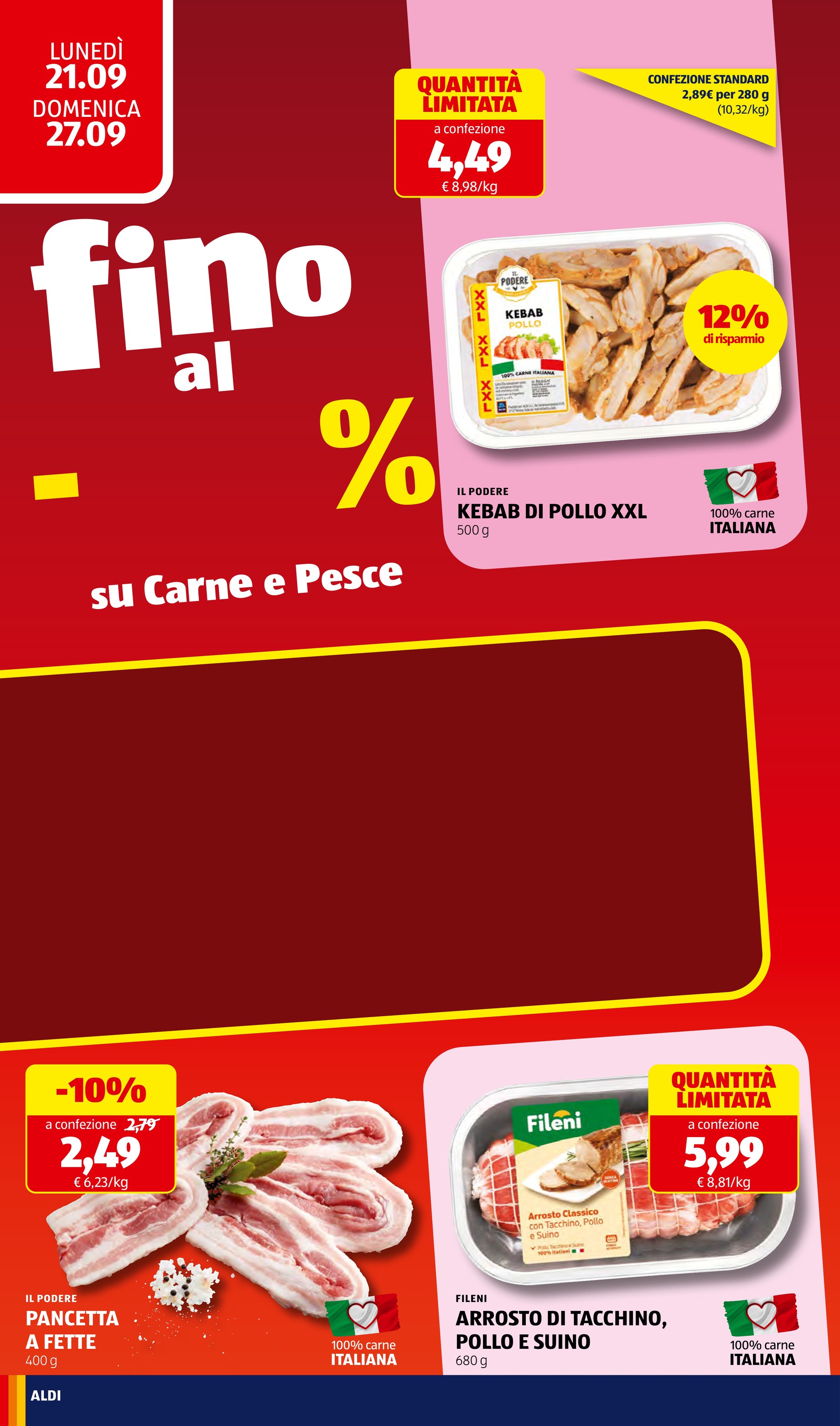 aldi - Volantino ALDI per la prossima settimana dal lunedì 21/09/2026 al domenica 27/09/2026 - page: 10