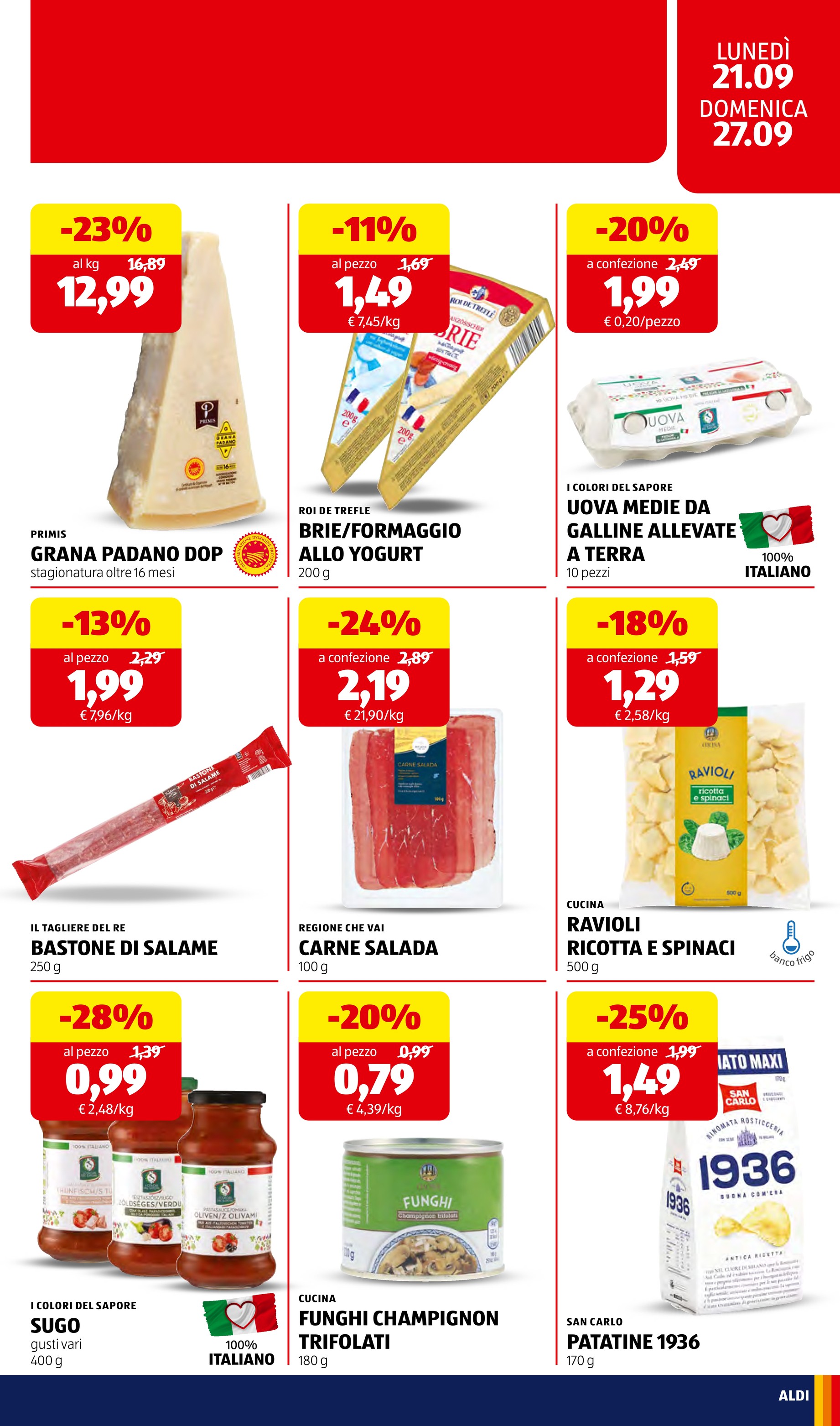 aldi - Volantino ALDI per la prossima settimana dal lunedì 21/09/2026 al domenica 27/09/2026 - page: 21