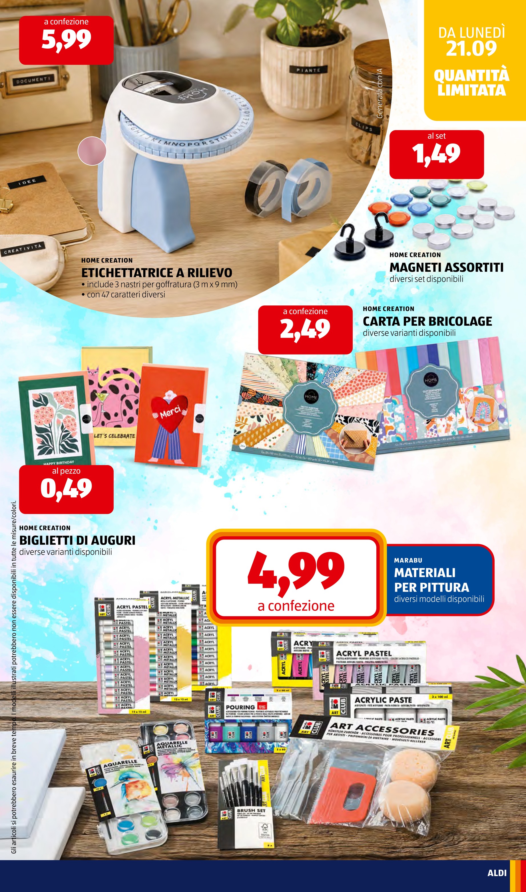 aldi - Volantino ALDI per la prossima settimana dal lunedì 21/09/2026 al domenica 27/09/2026 - page: 29