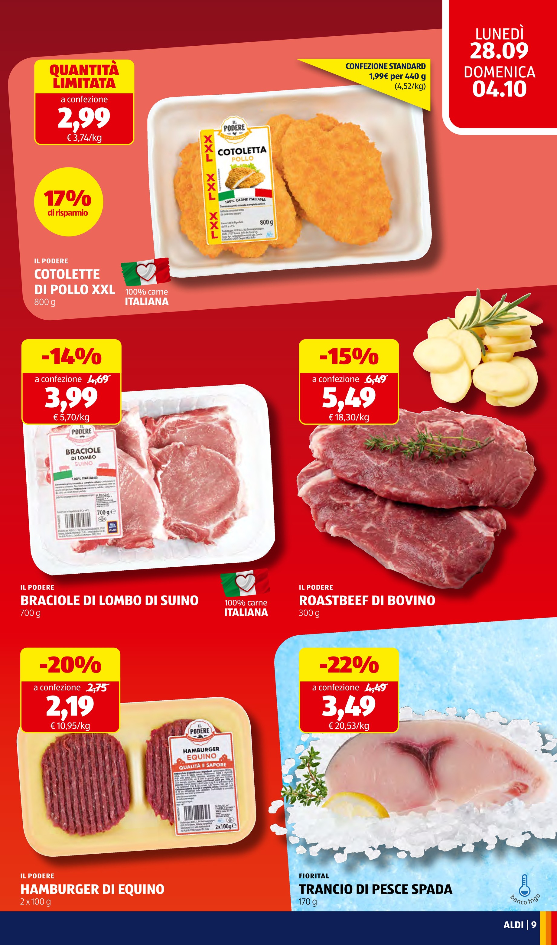 aldi - Volantino ALDI per la prossima settimana dal lunedì 28/09/2026 al domenica 04/10/2026 - page: 11