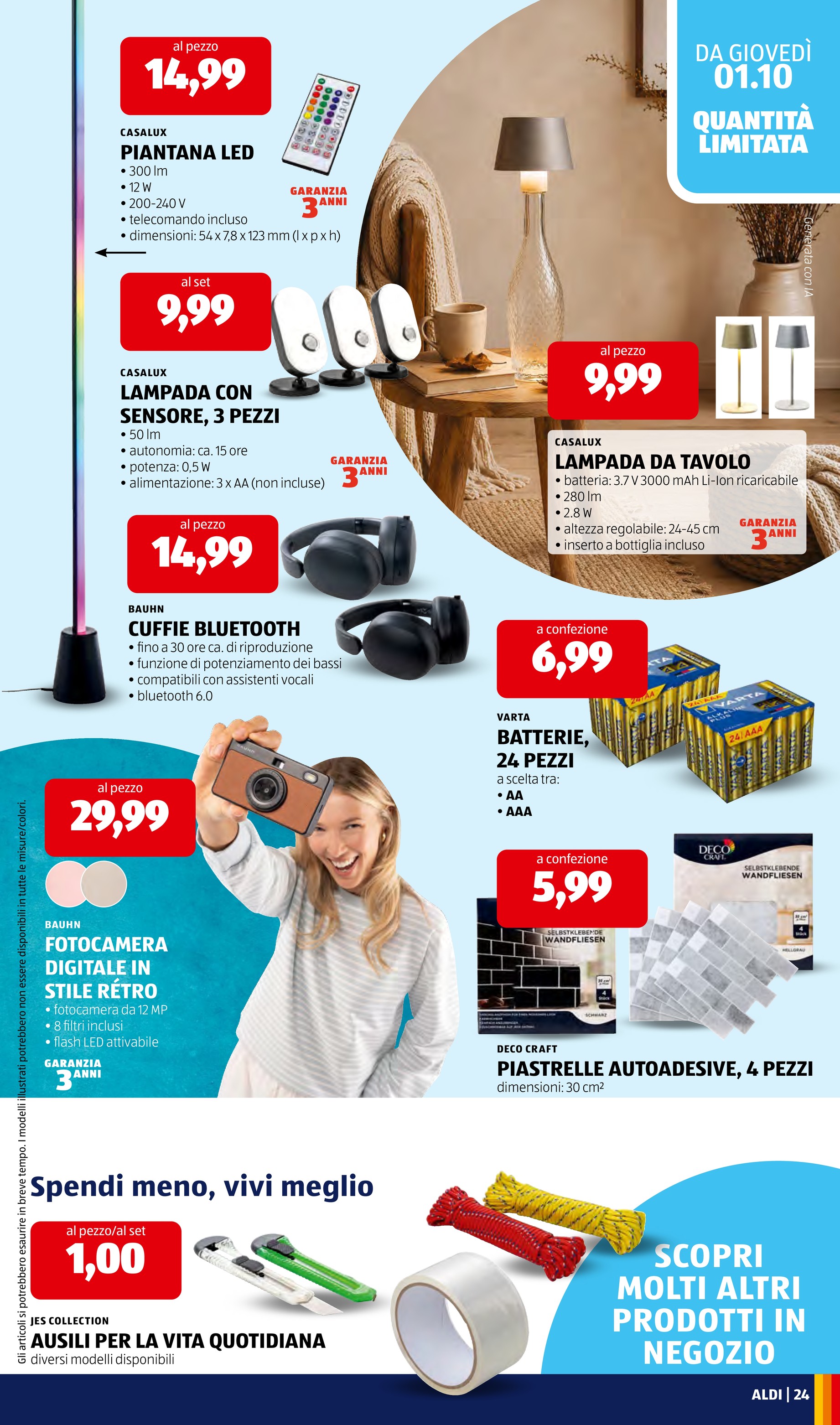 aldi - Volantino ALDI per la prossima settimana dal lunedì 28/09/2026 al domenica 04/10/2026 - page: 31