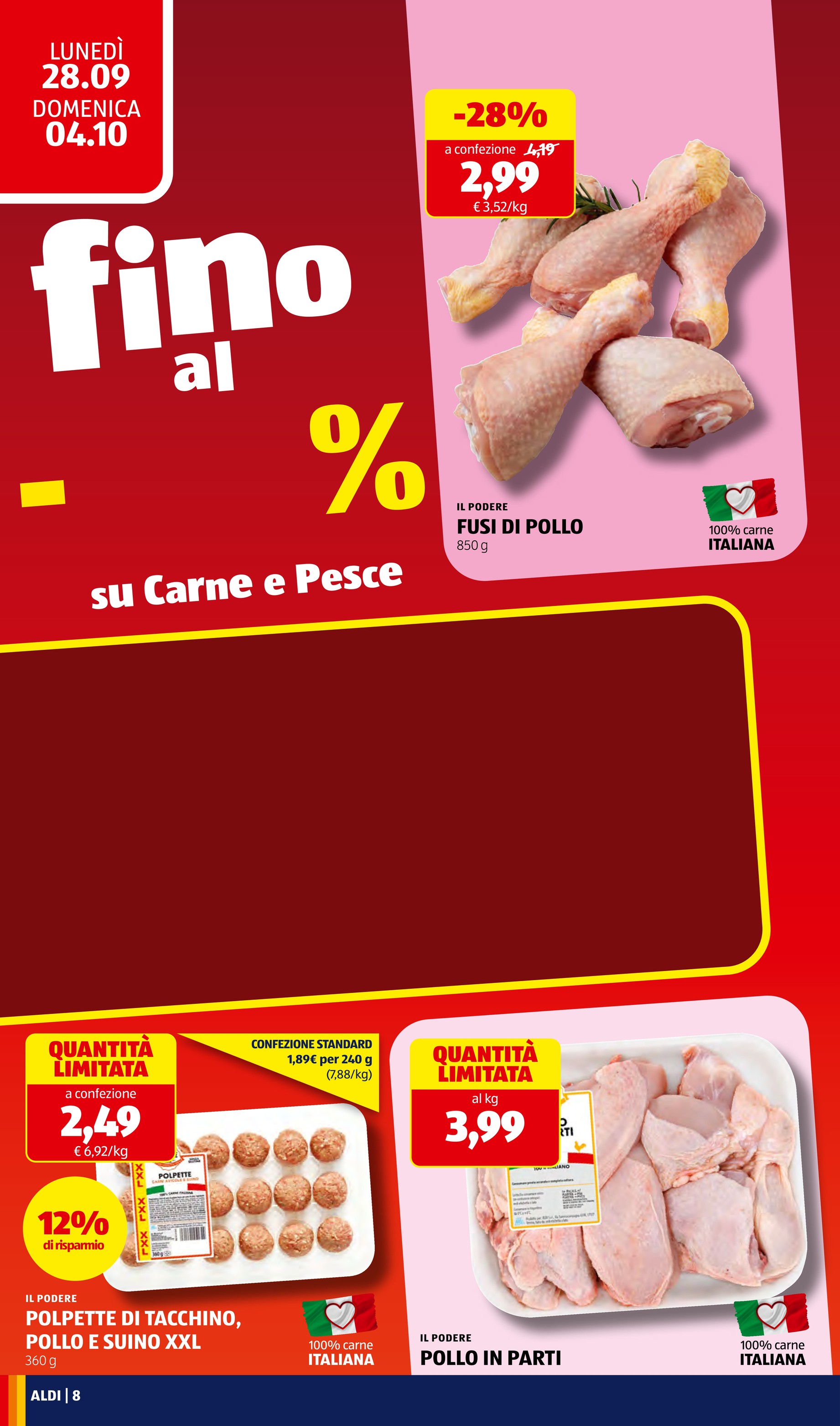 aldi - Volantino ALDI per la prossima settimana dal lunedì 28/09/2026 al domenica 04/10/2026 - page: 10