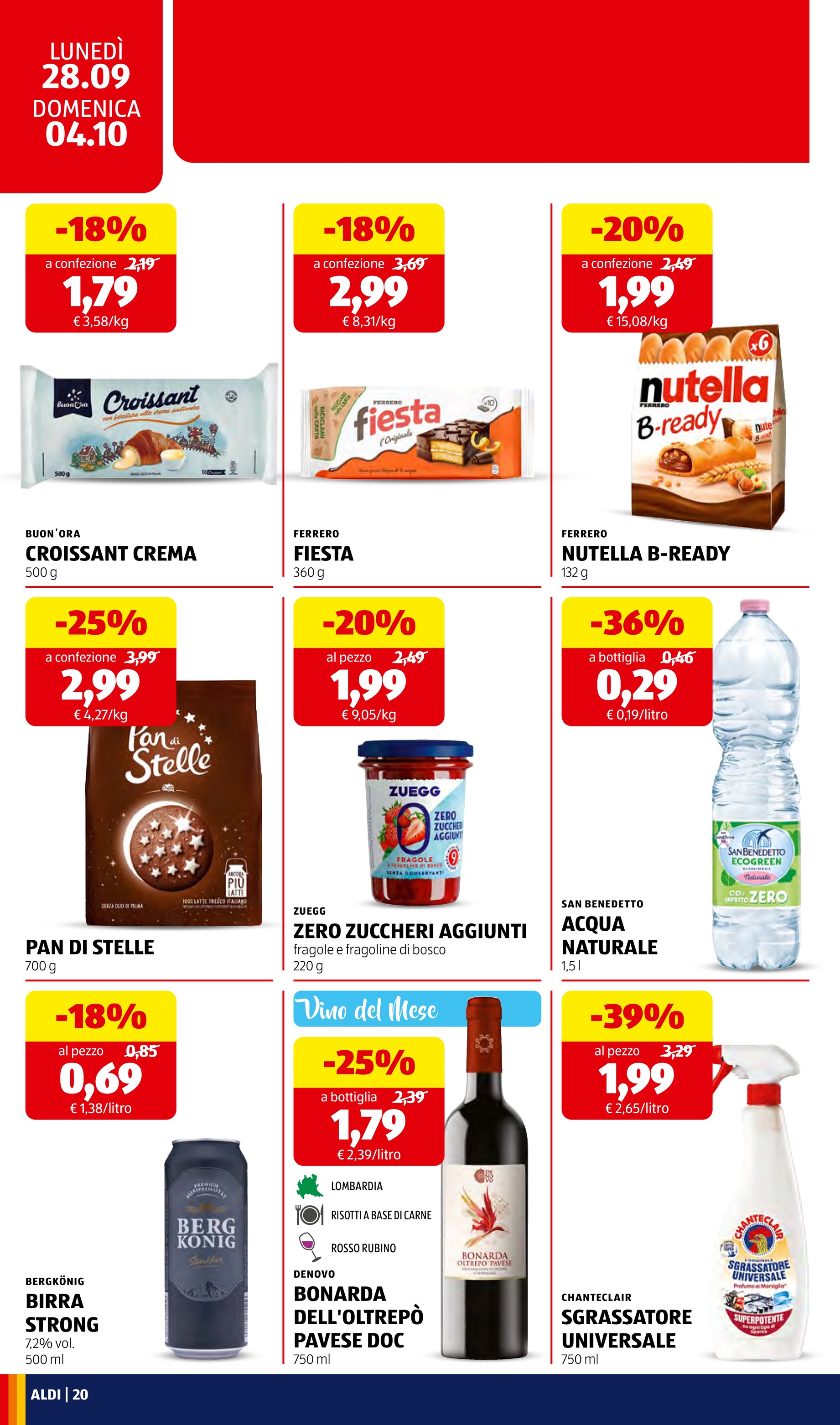 aldi - Volantino ALDI per la prossima settimana dal lunedì 28/09/2026 al domenica 04/10/2026 - page: 22