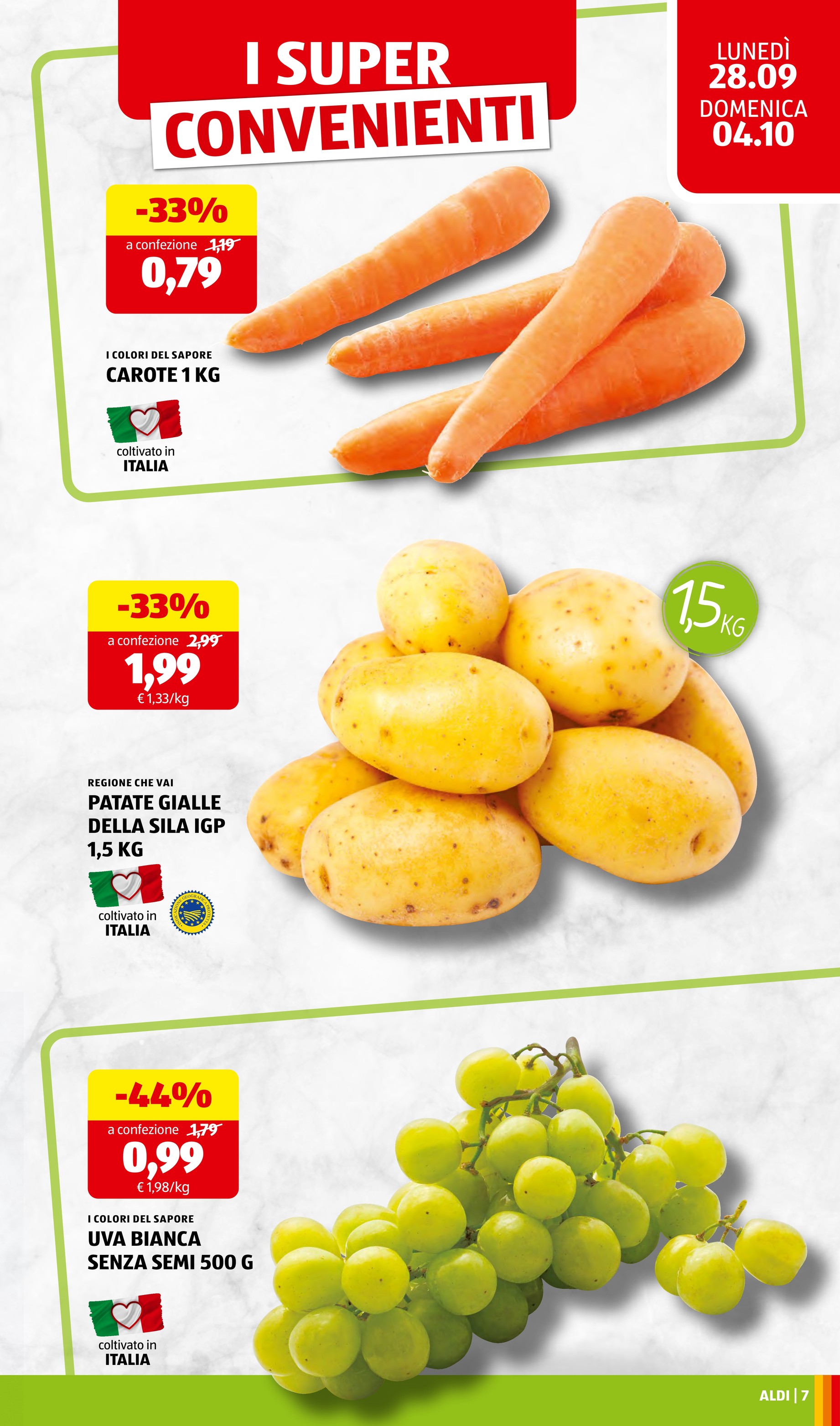 aldi - Volantino ALDI per la prossima settimana dal lunedì 28/09/2026 al domenica 04/10/2026 - page: 9