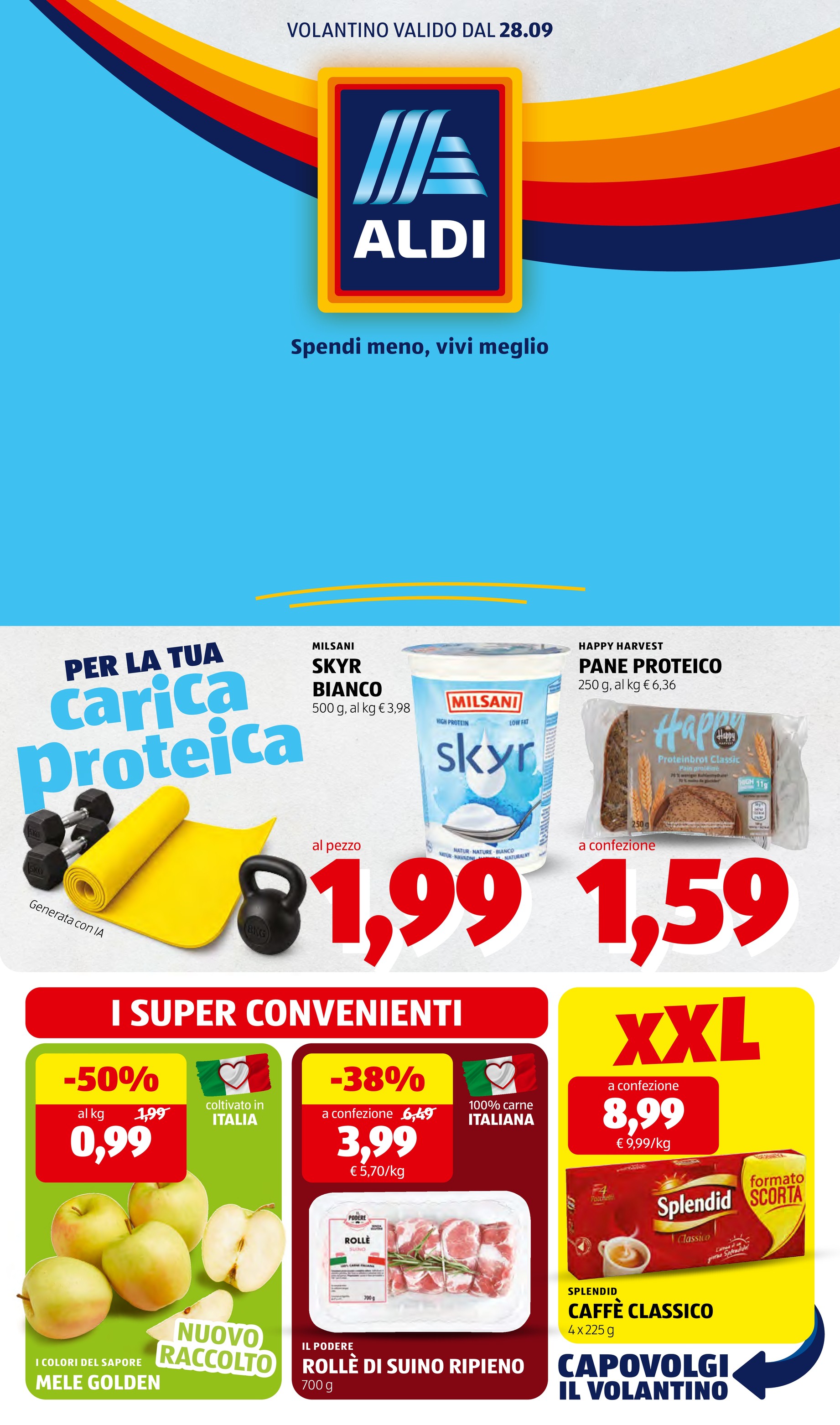 aldi - Volantino ALDI per la prossima settimana dal lunedì 28/09/2026 al domenica 04/10/2026 - page: 1