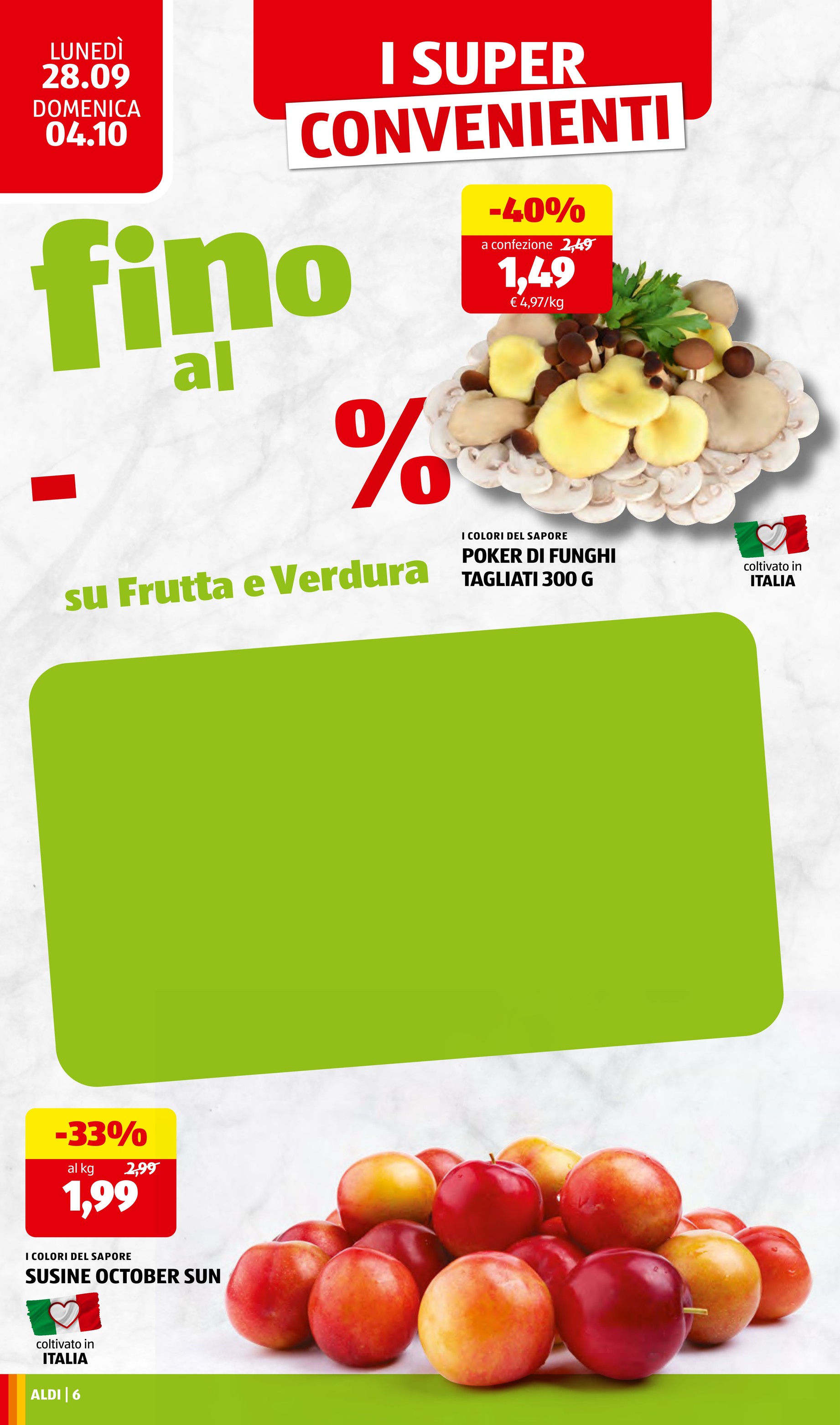 aldi - Volantino ALDI per la prossima settimana dal lunedì 28/09/2026 al domenica 04/10/2026 - page: 8