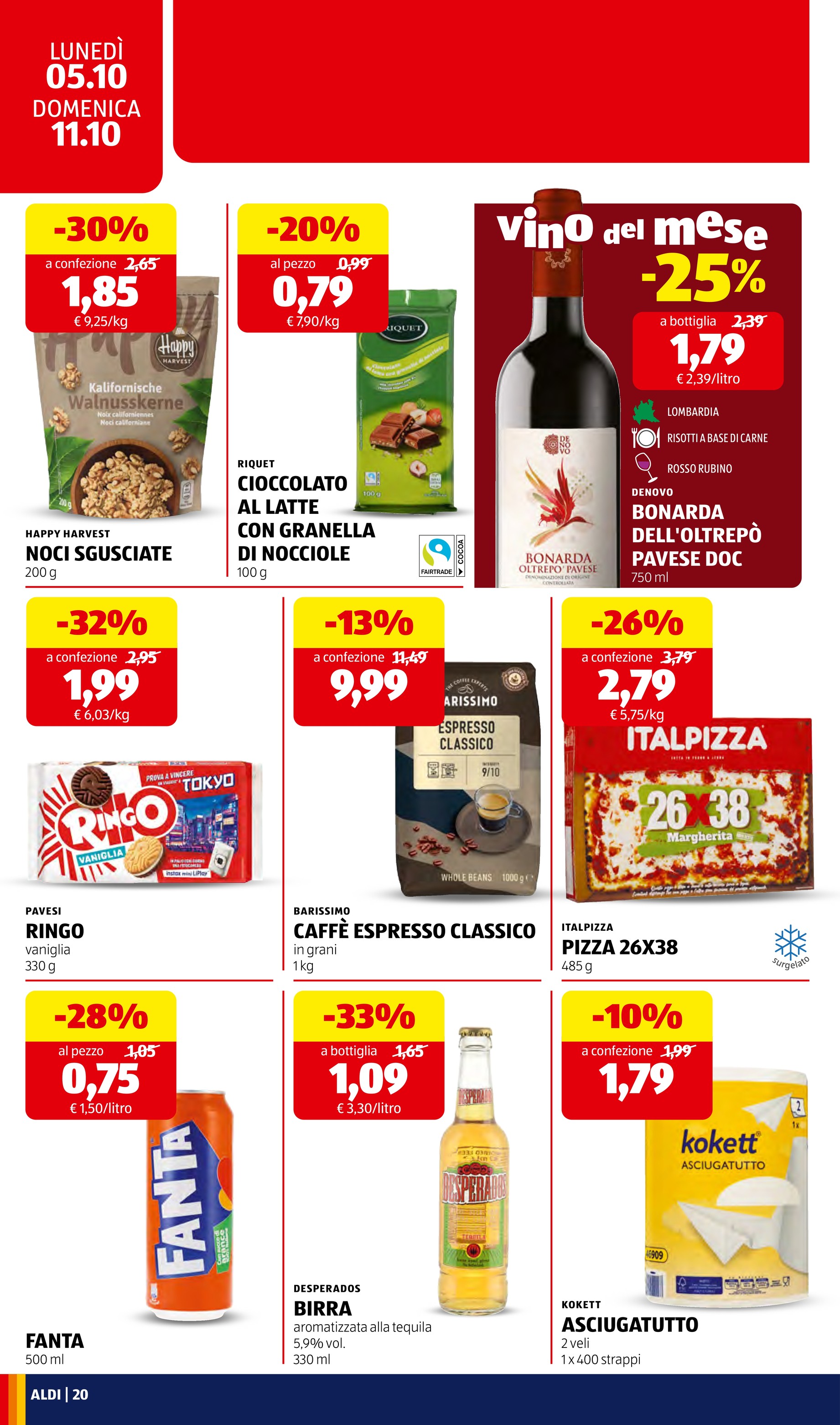 aldi - Volantino ALDI per la prossima settimana dal lunedì 05/10/2026 al domenica 11/10/2026 - page: 22