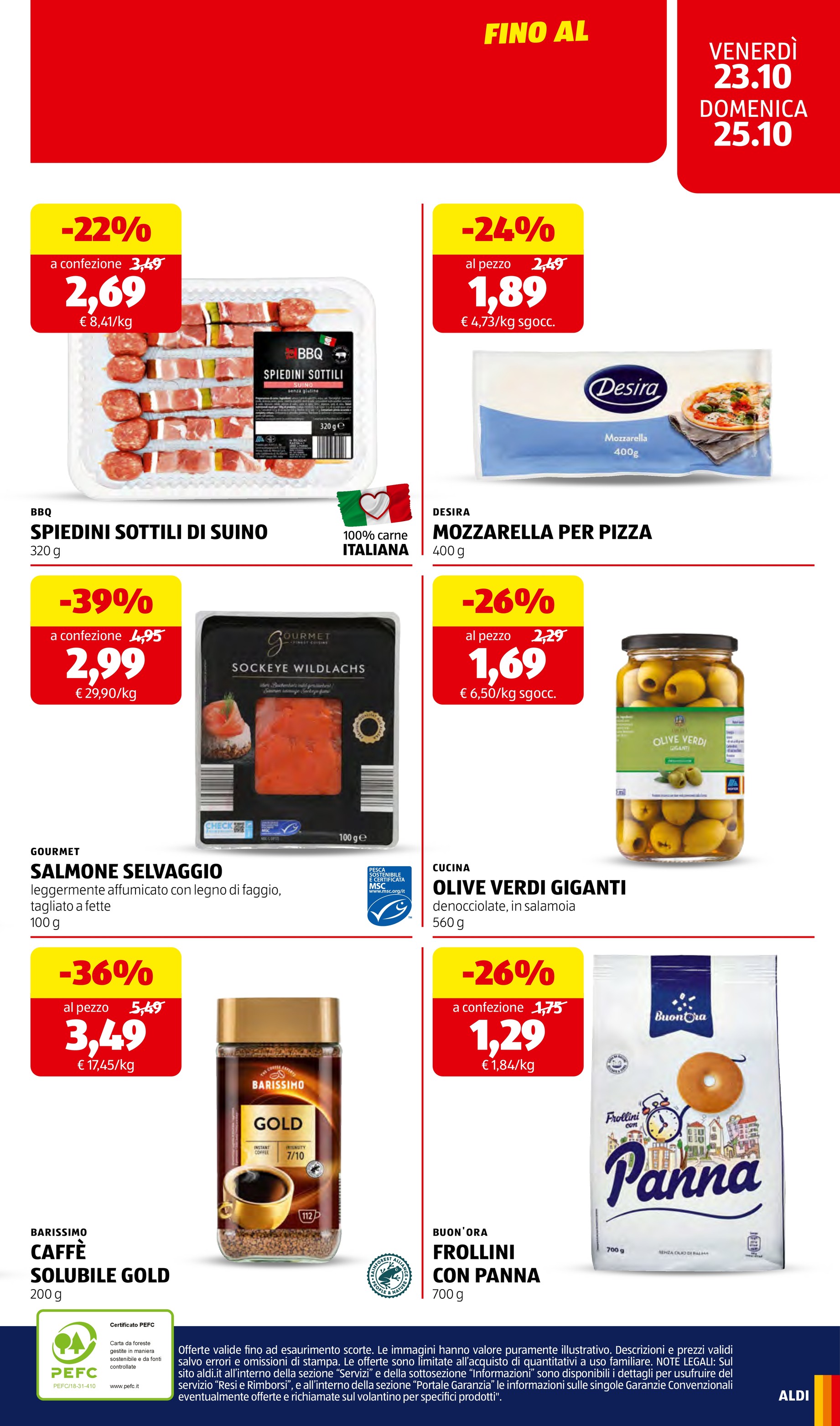 aldi - Volantino attuale di ALDI valido dal lunedì 19/10/2026 al domenica 25/10/2026 - page: 23
