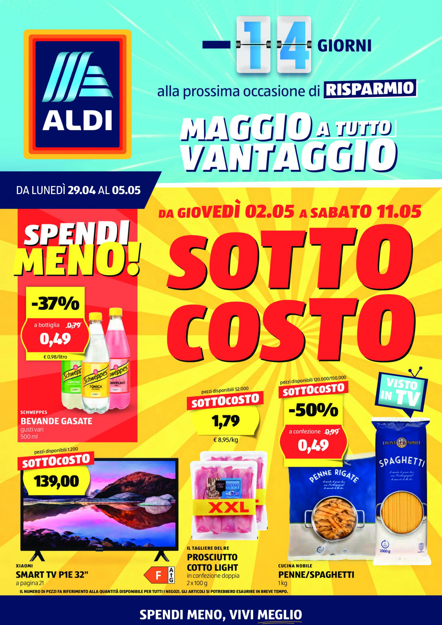 aldi - Nuovo volantino ALDI 29.04. - 05.05. - page: 1