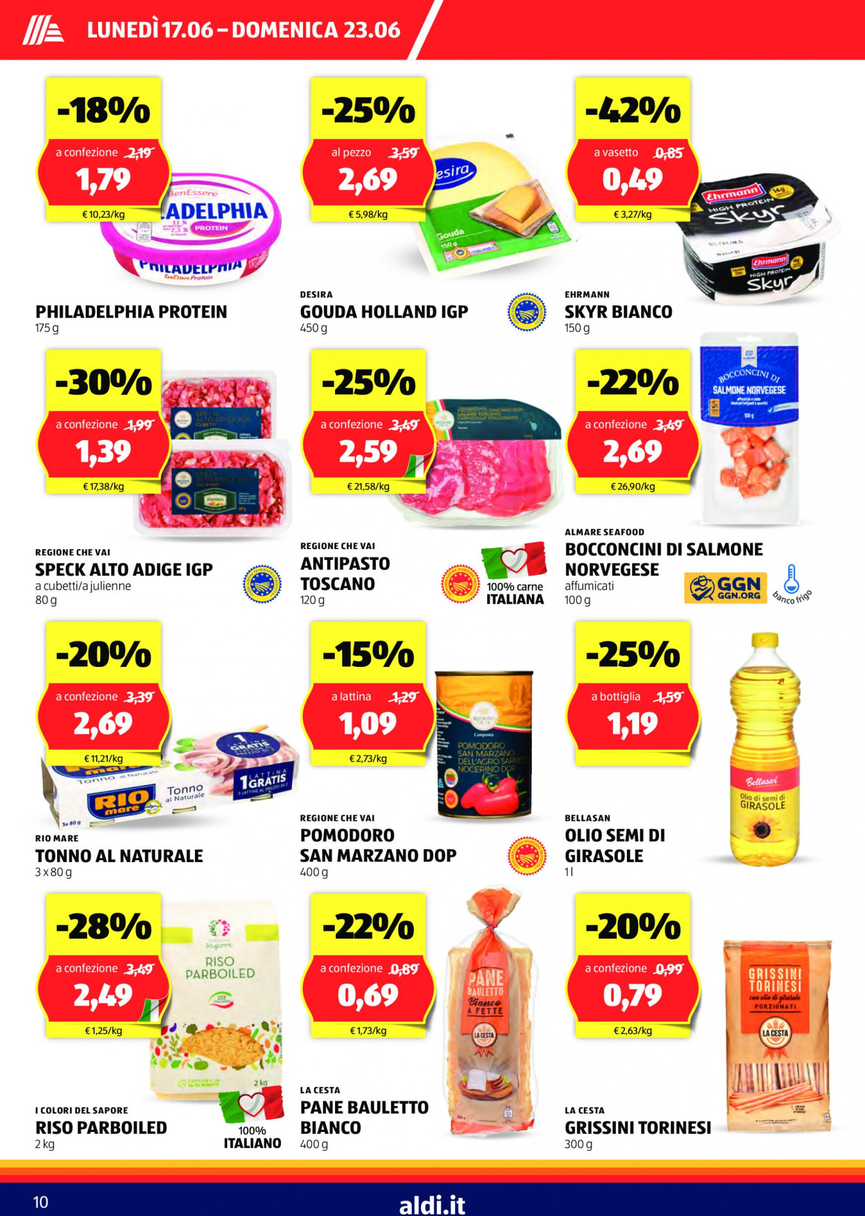 aldi - Nuovo volantino ALDI 17.06. - 23.06. - page: 10