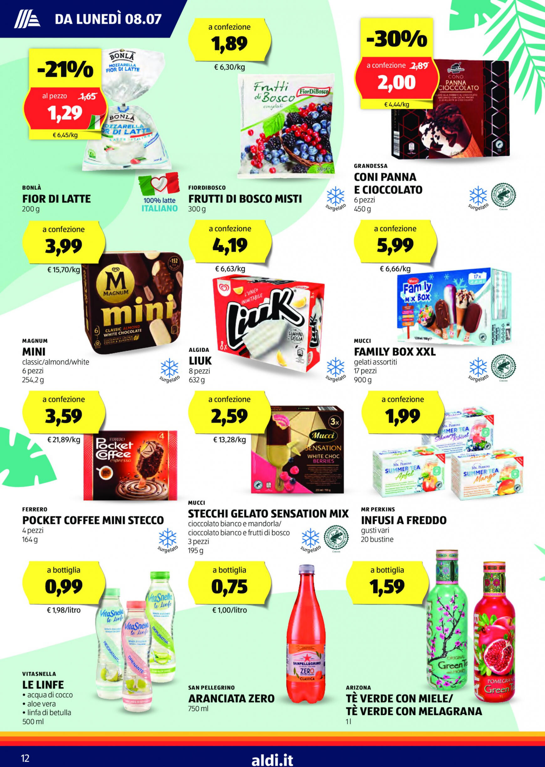 aldi - Nuovo volantino ALDI 08.07. - 14.07. - page: 12