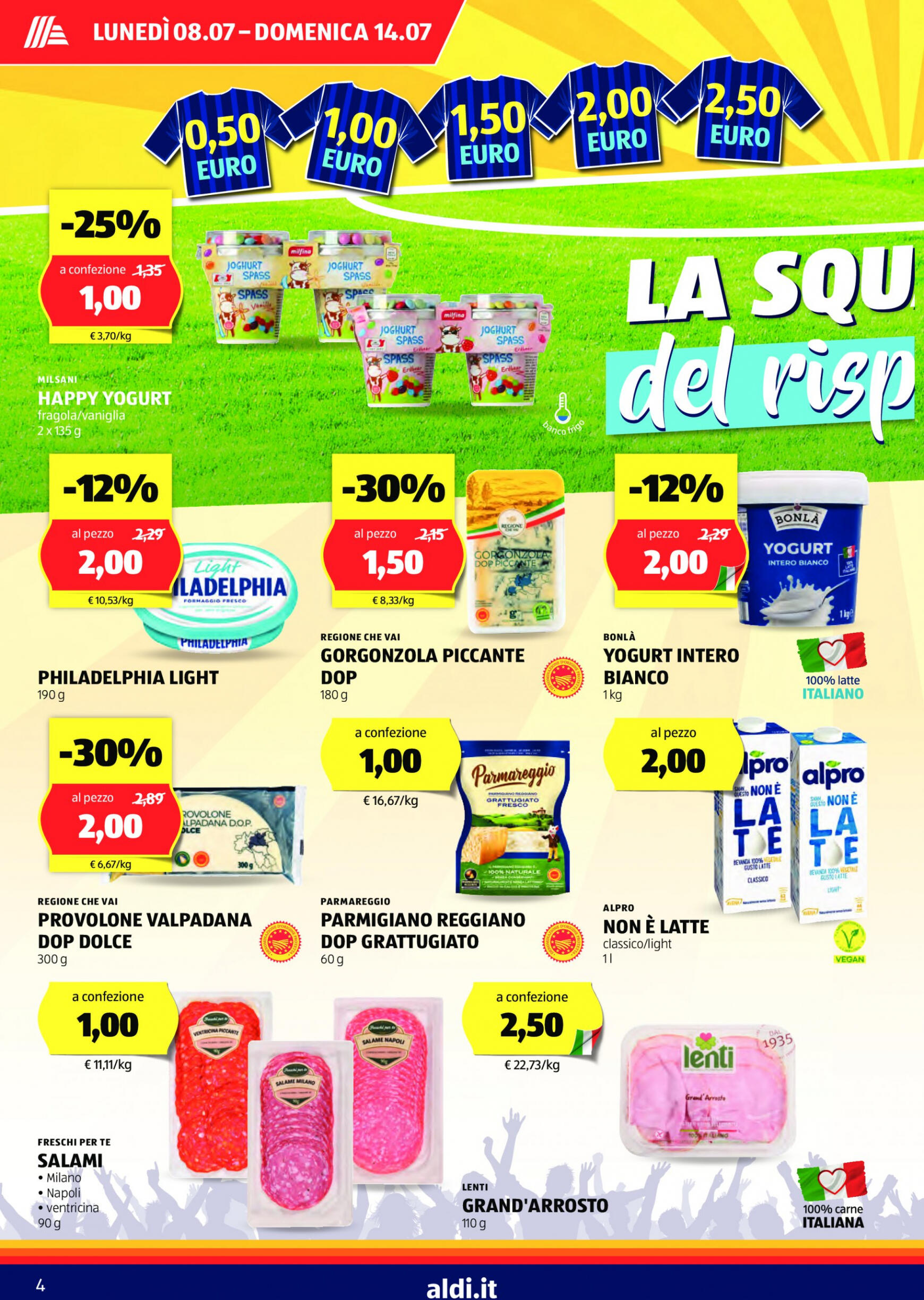 aldi - Nuovo volantino ALDI 08.07. - 14.07. - page: 4