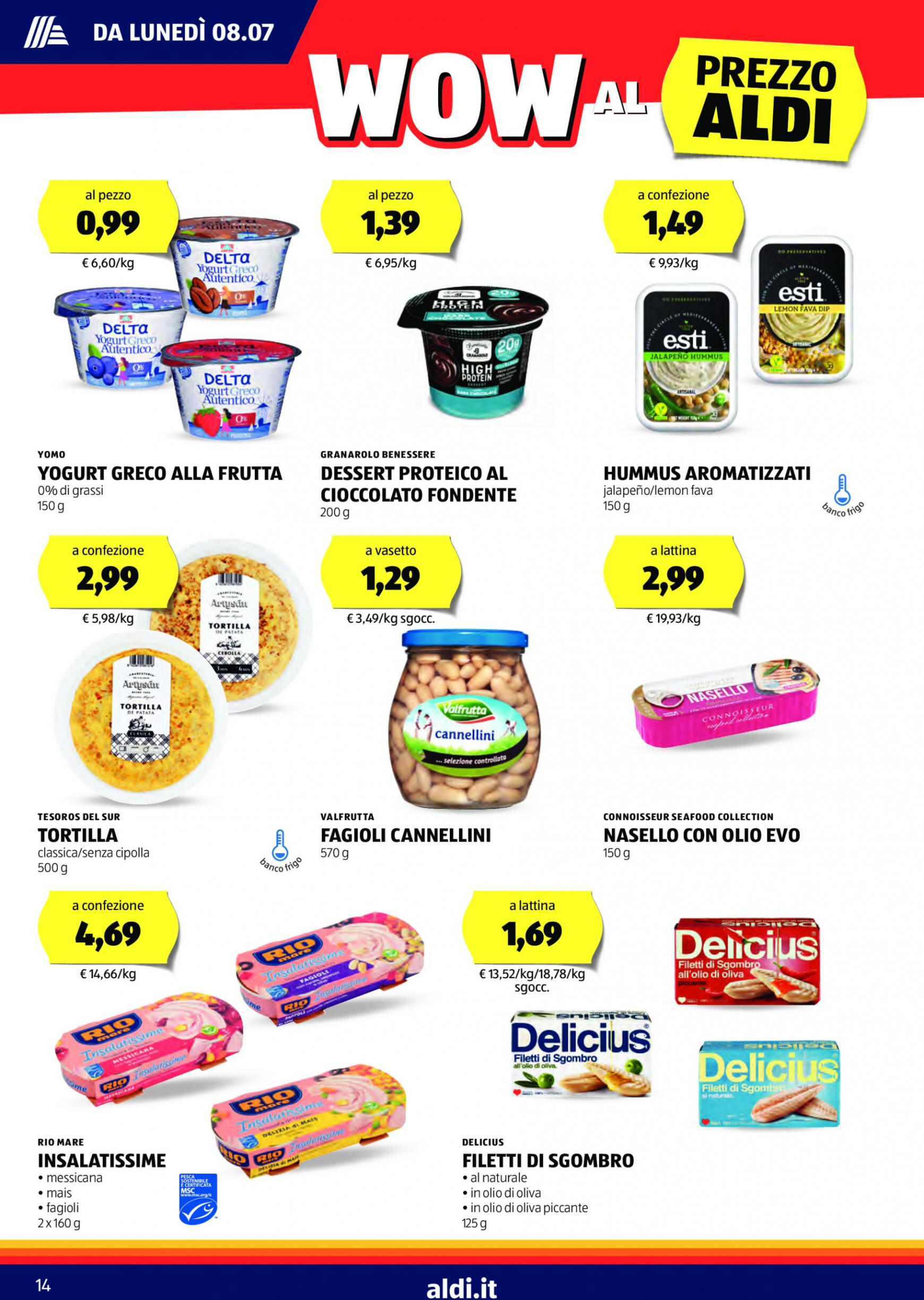 aldi - Nuovo volantino ALDI 08.07. - 14.07. - page: 14