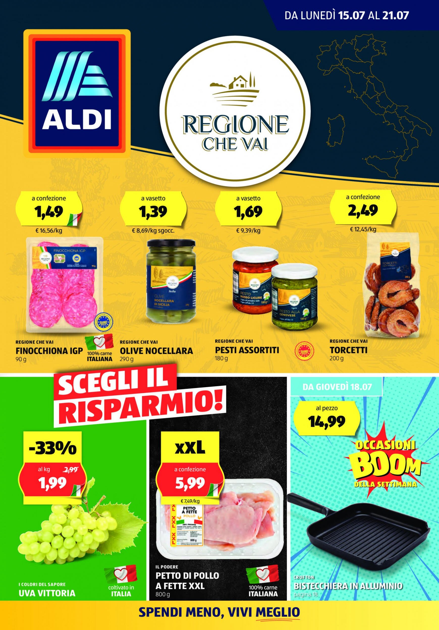 aldi - Nuovo volantino ALDI 15.07. - 21.07. - page: 1