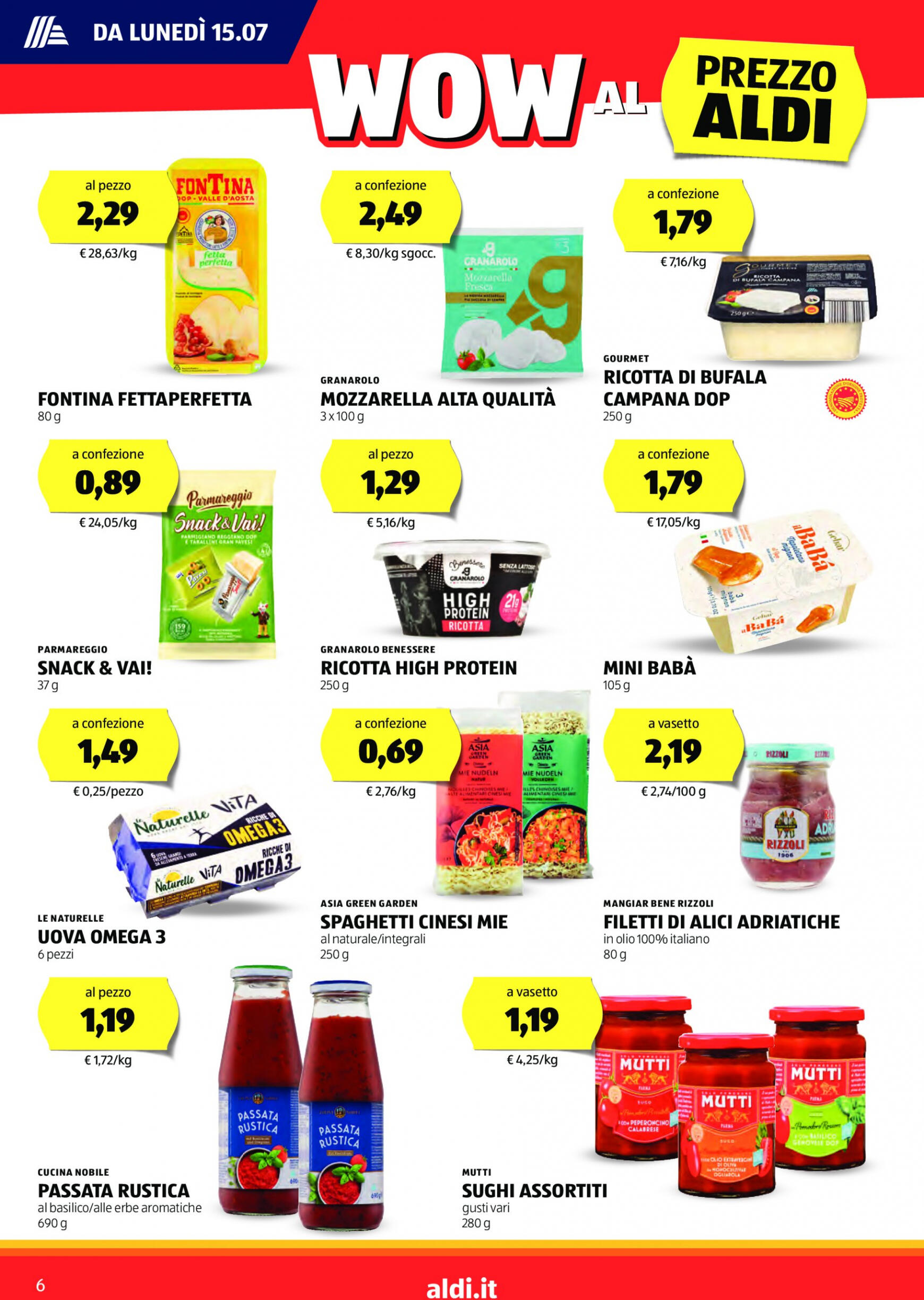 aldi - Nuovo volantino ALDI 15.07. - 21.07. - page: 6