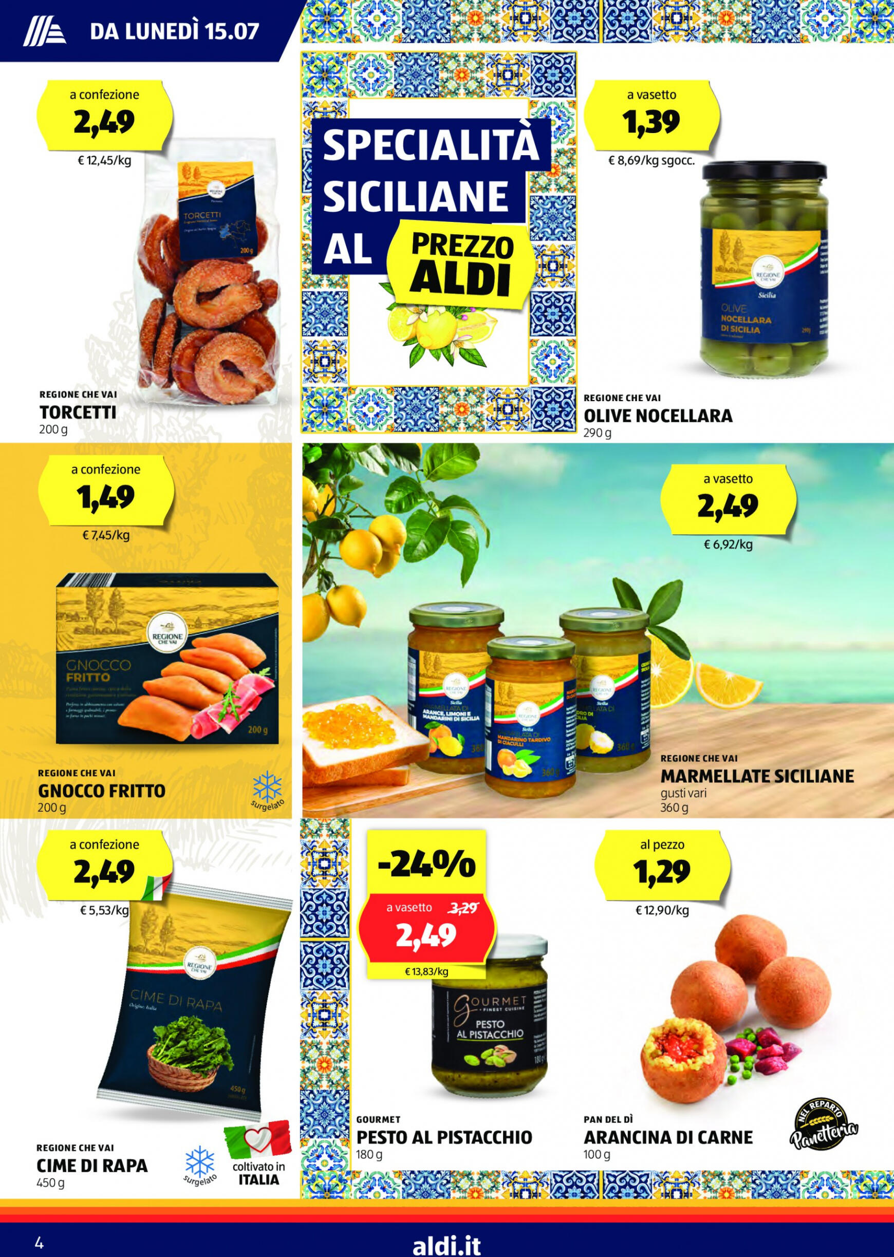 aldi - Nuovo volantino ALDI 15.07. - 21.07. - page: 4