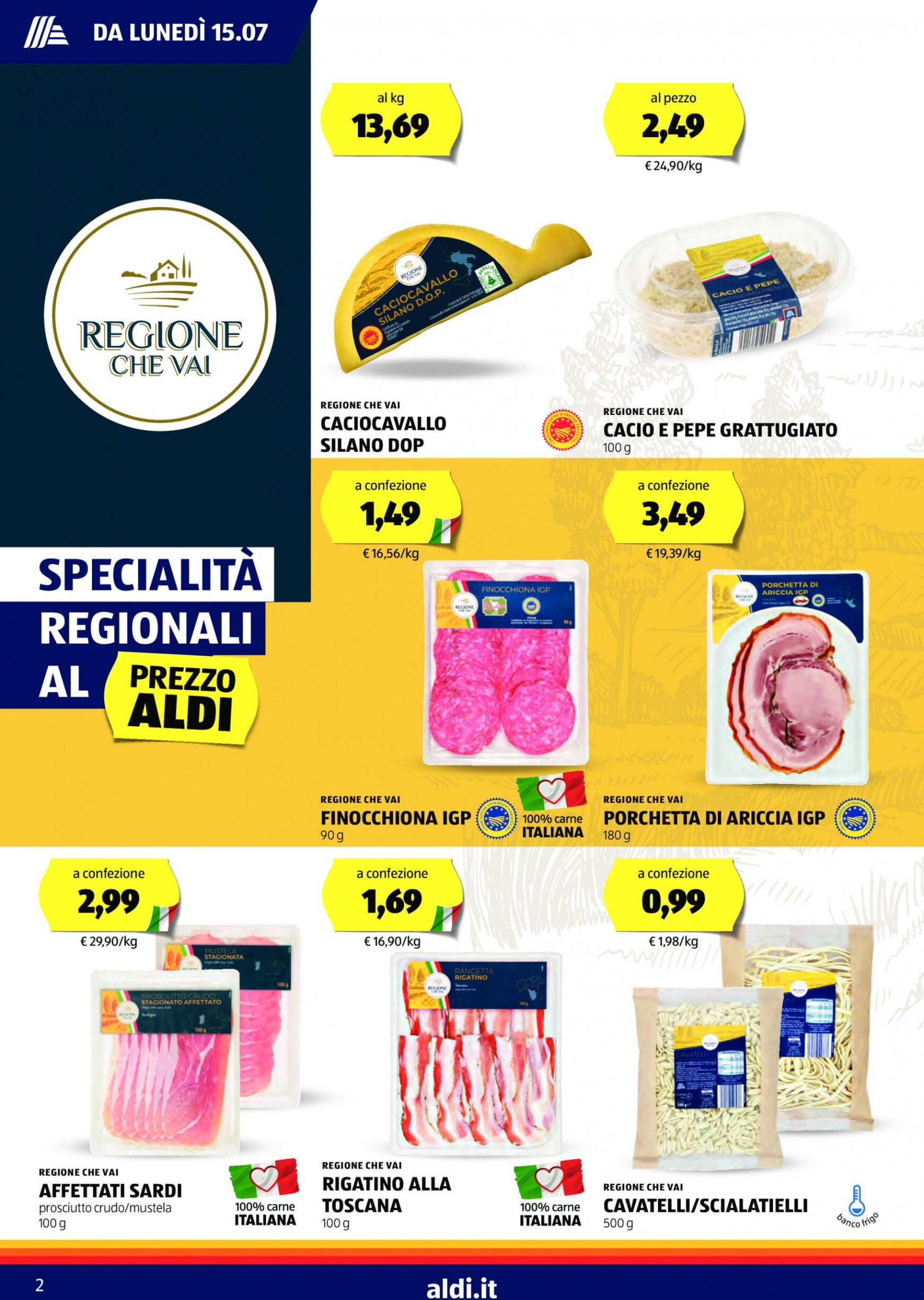 aldi - Nuovo volantino ALDI 15.07. - 21.07. - page: 2