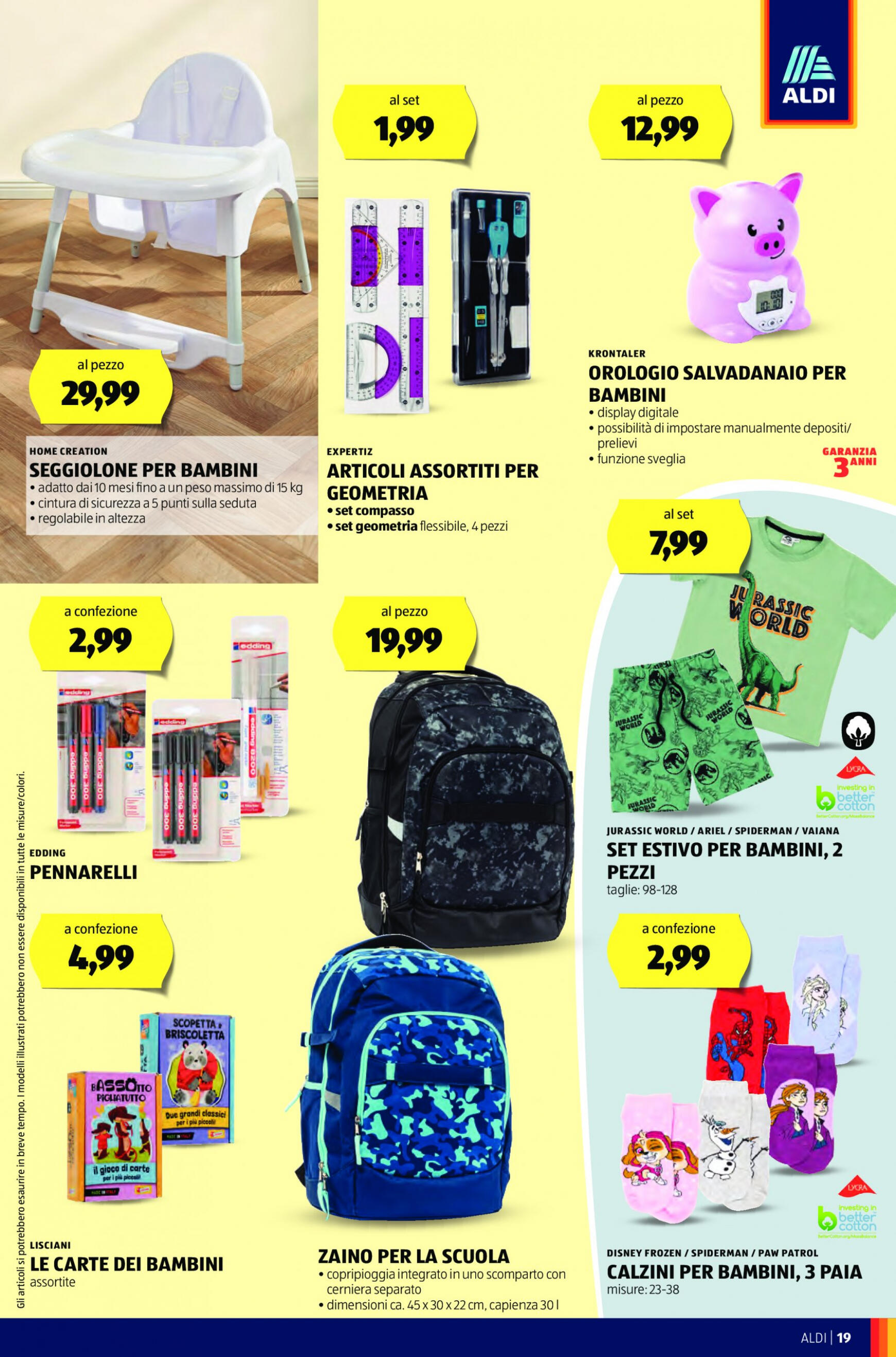 aldi - Nuovo volantino ALDI 22.07. - 28.07. - page: 19