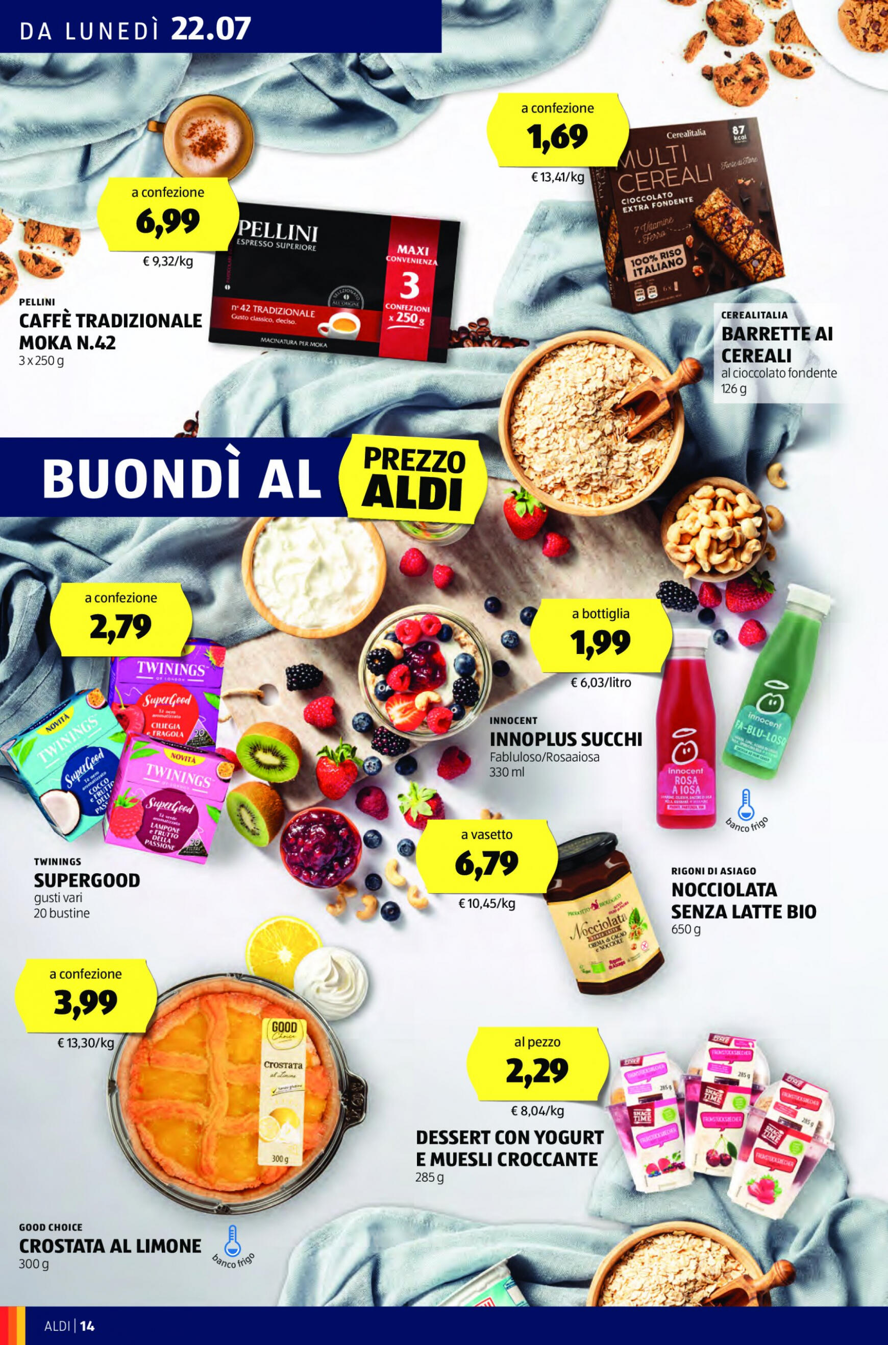 aldi - Nuovo volantino ALDI 22.07. - 28.07. - page: 14