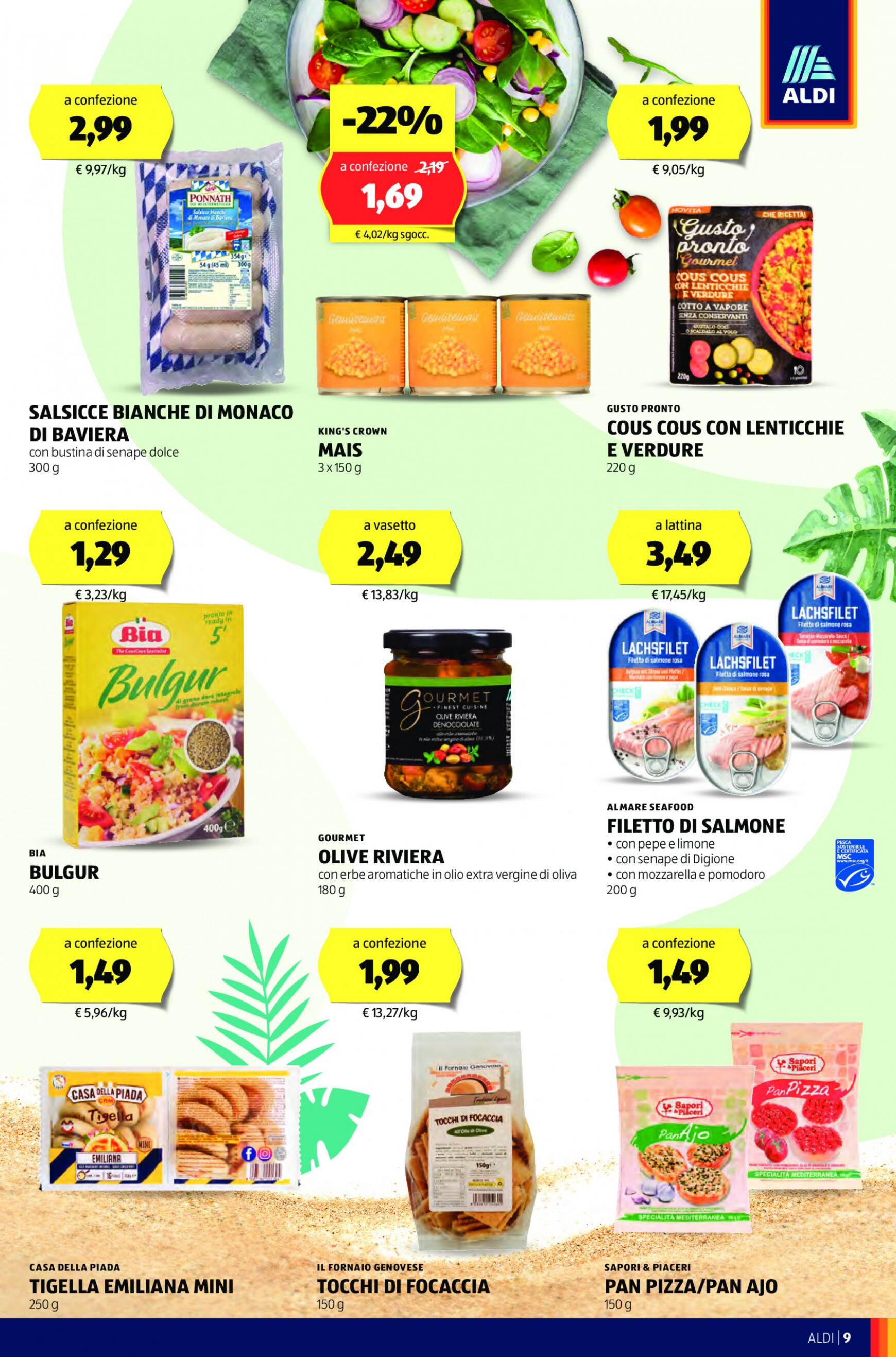 aldi - Nuovo volantino ALDI 22.07. - 28.07. - page: 9