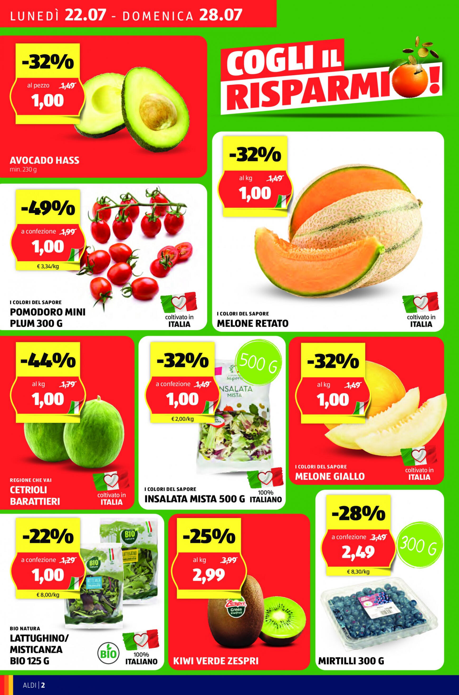 aldi - Nuovo volantino ALDI 22.07. - 28.07. - page: 2