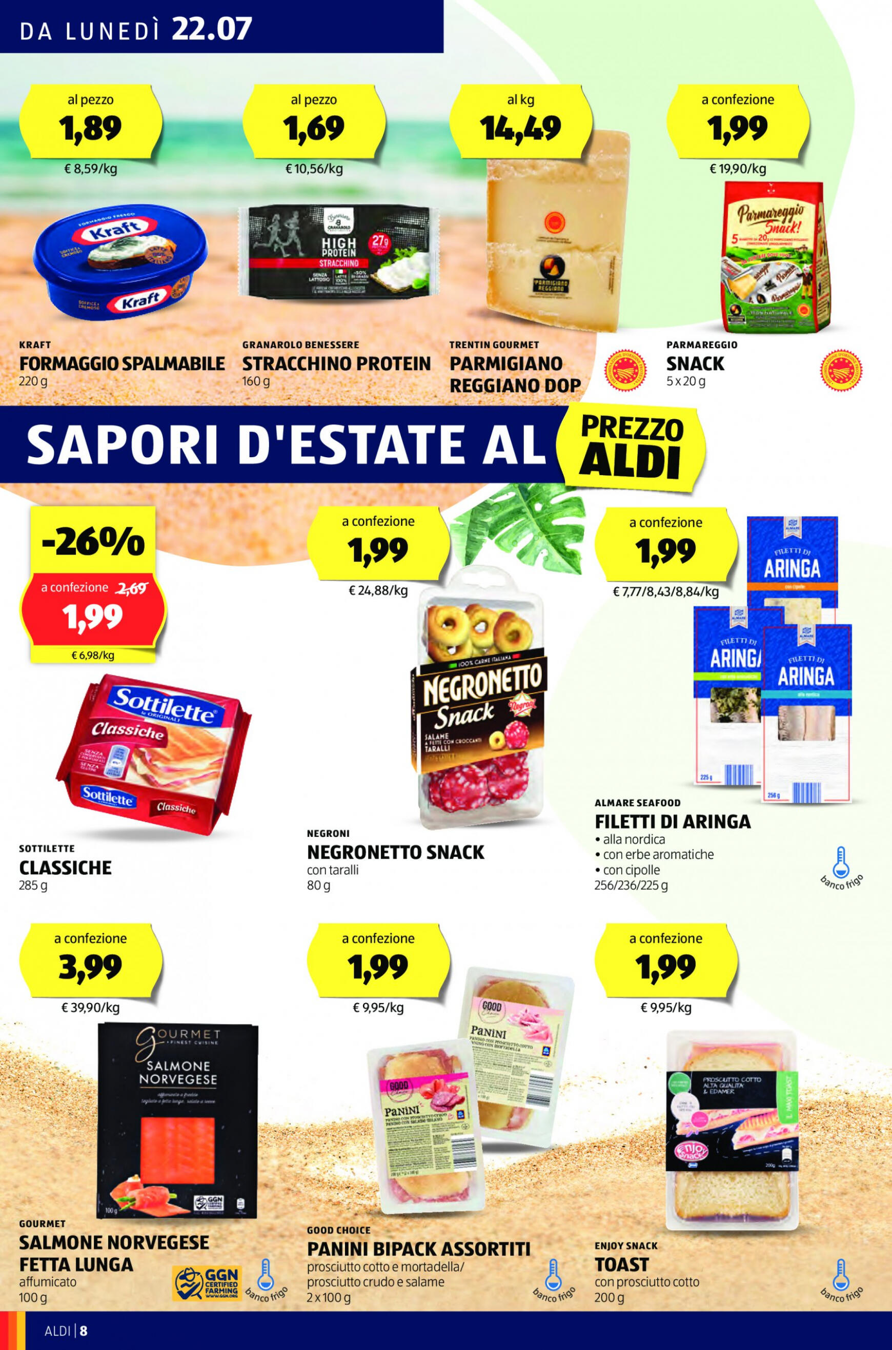 aldi - Nuovo volantino ALDI 22.07. - 28.07. - page: 8