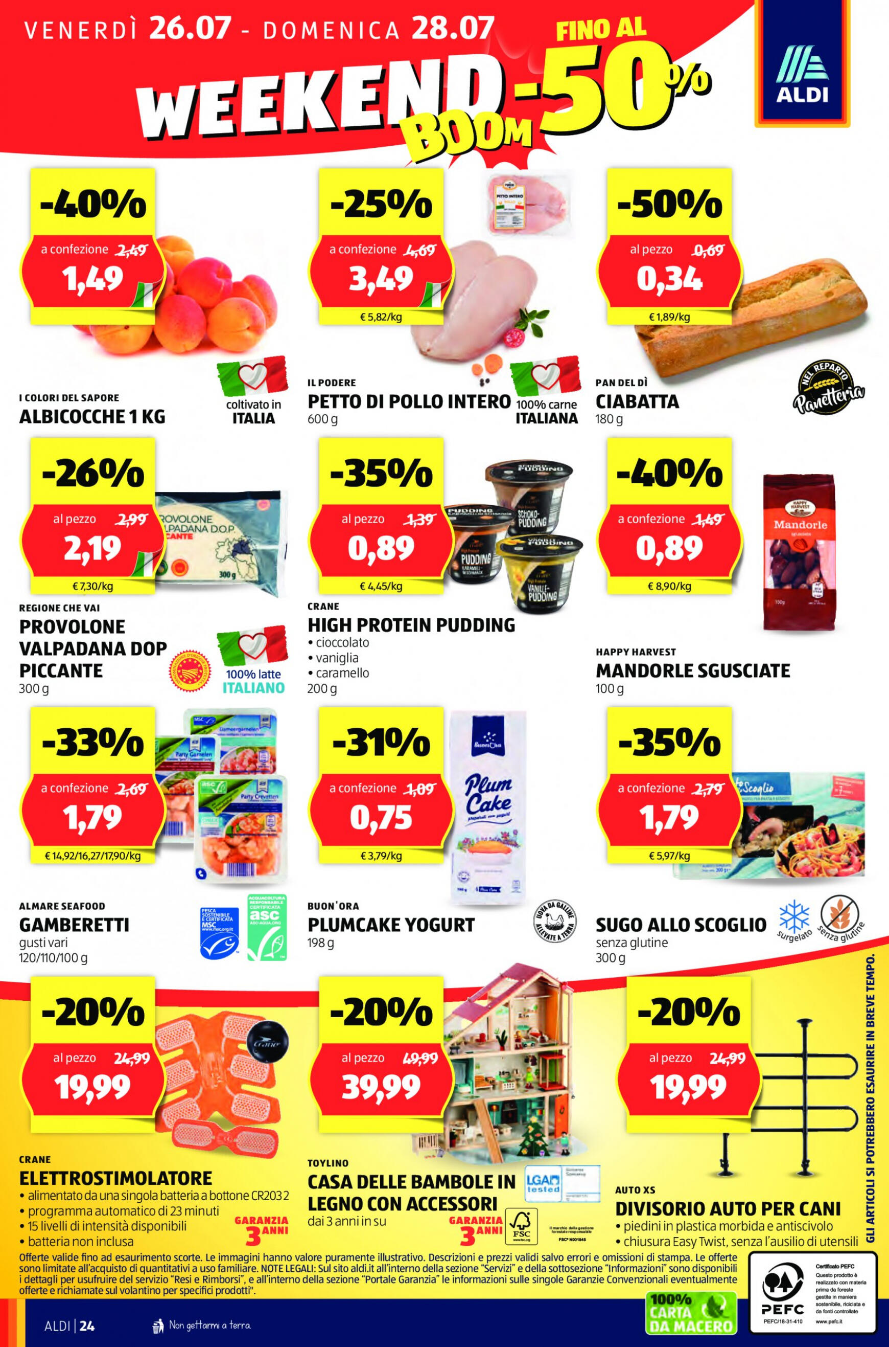 aldi - Nuovo volantino ALDI 22.07. - 28.07. - page: 24