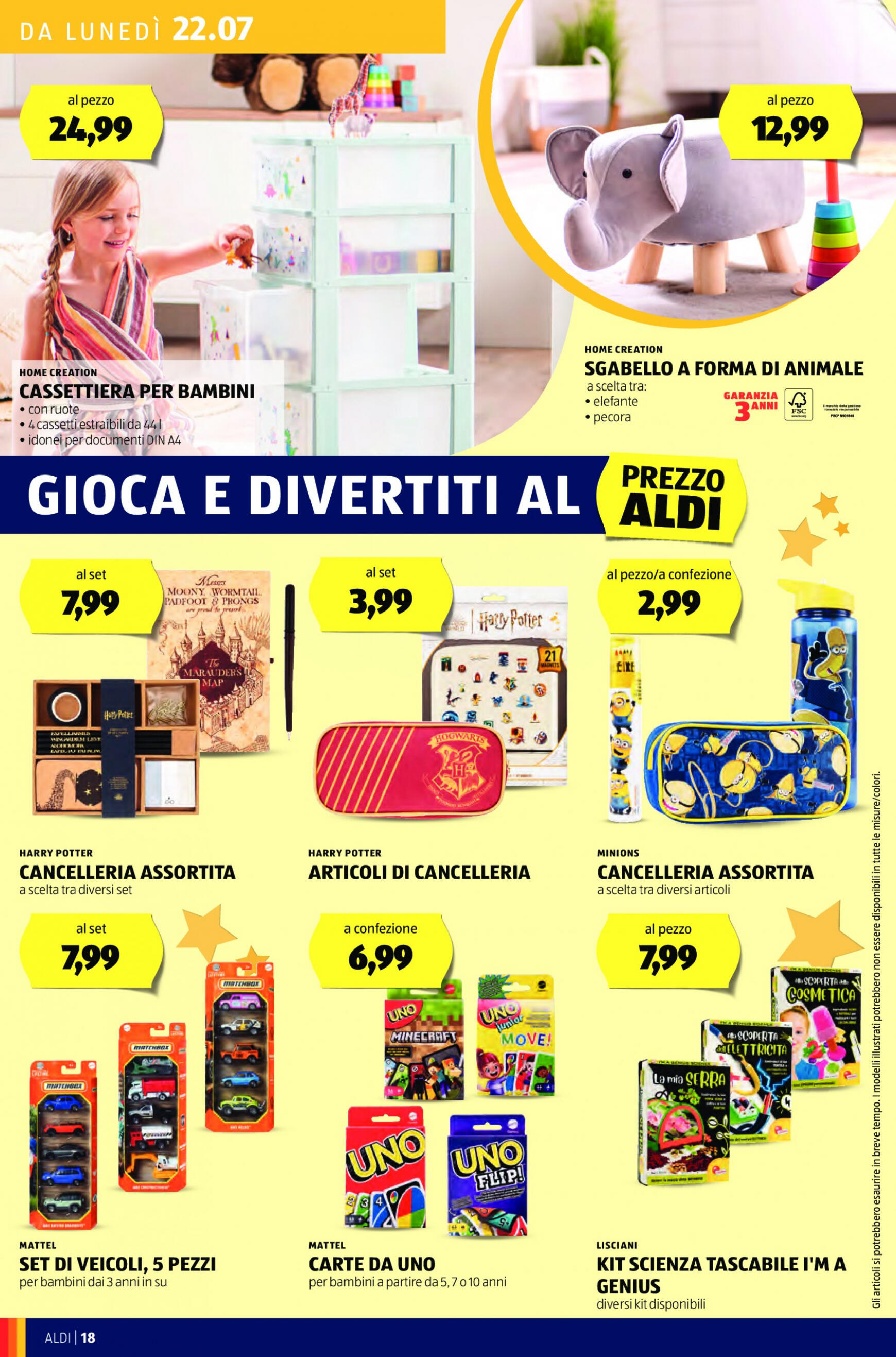 aldi - Nuovo volantino ALDI 22.07. - 28.07. - page: 18