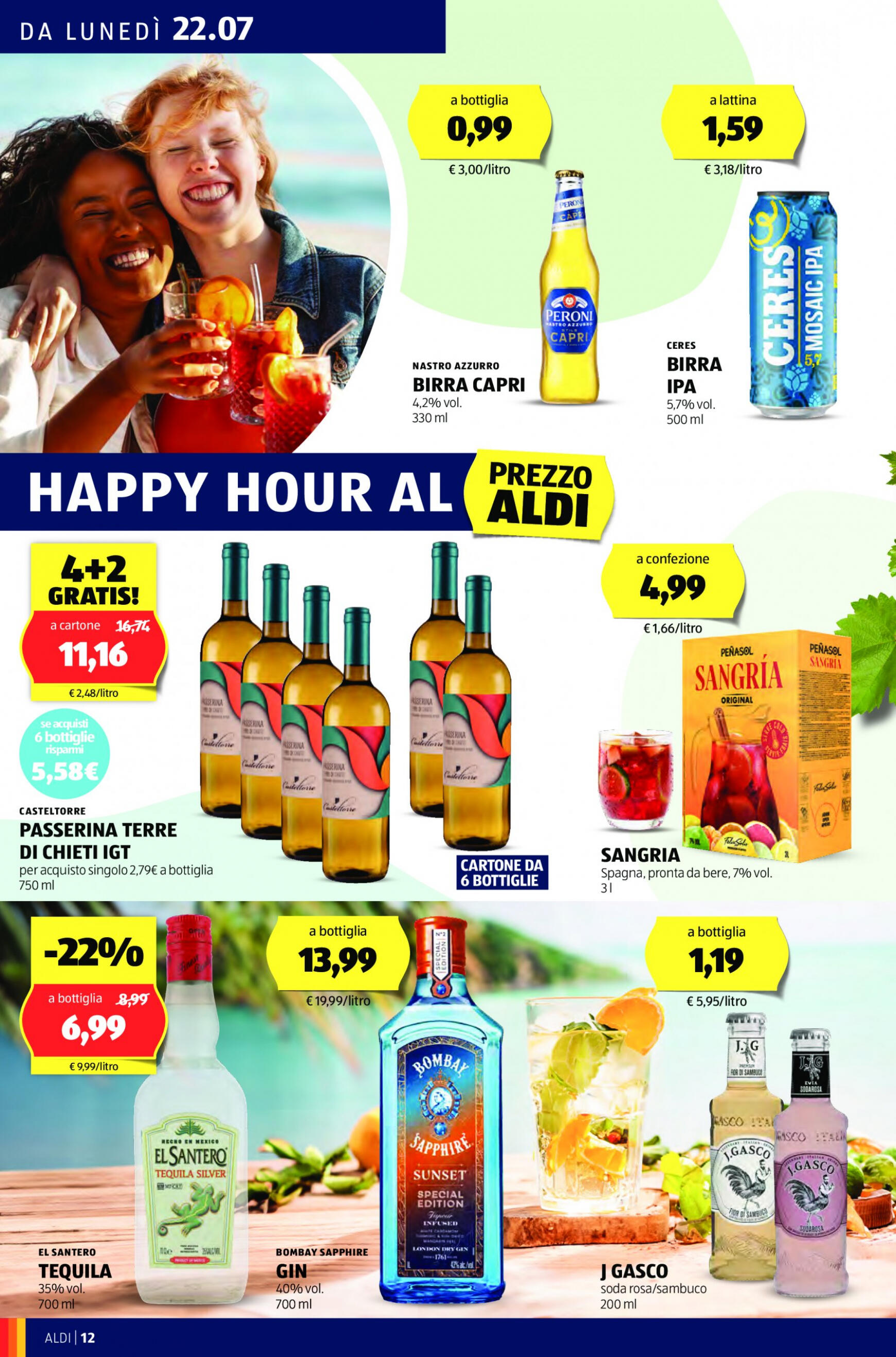 aldi - Nuovo volantino ALDI 22.07. - 28.07. - page: 12