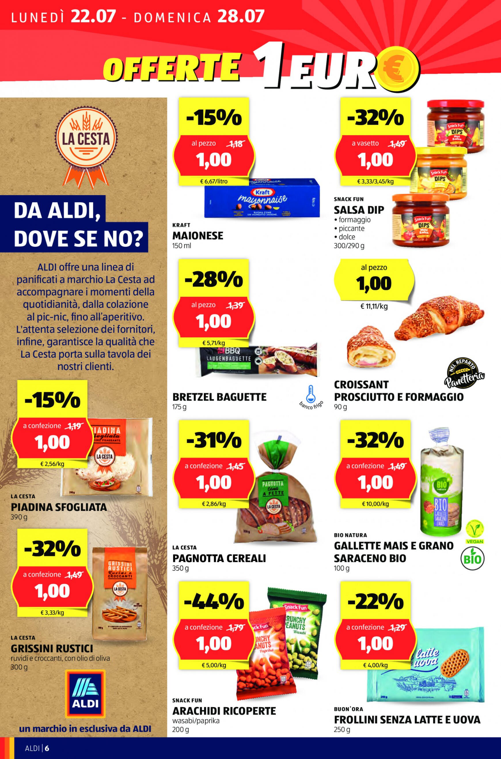 aldi - Nuovo volantino ALDI 22.07. - 28.07. - page: 6