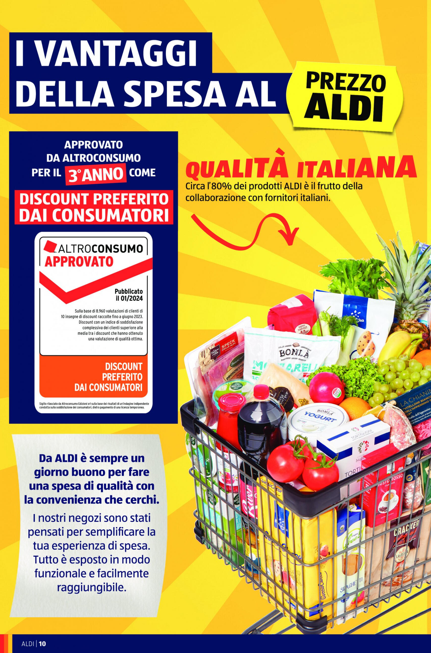 aldi - Nuovo volantino ALDI - Offerte nuova apertura Milano 25.07. - 28.07. - page: 10