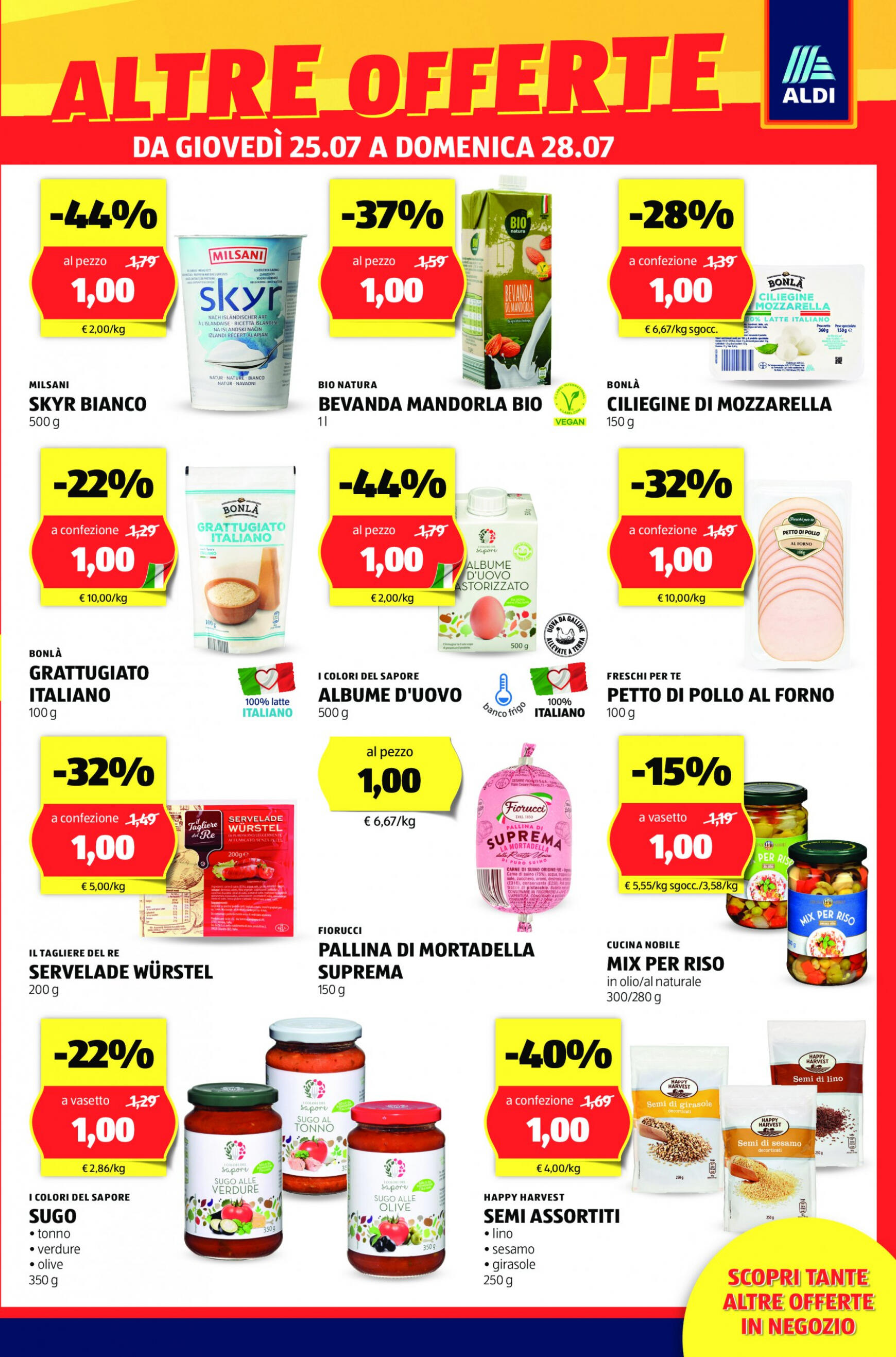 aldi - Nuovo volantino ALDI - Offerte nuova apertura Milano 25.07. - 28.07. - page: 13