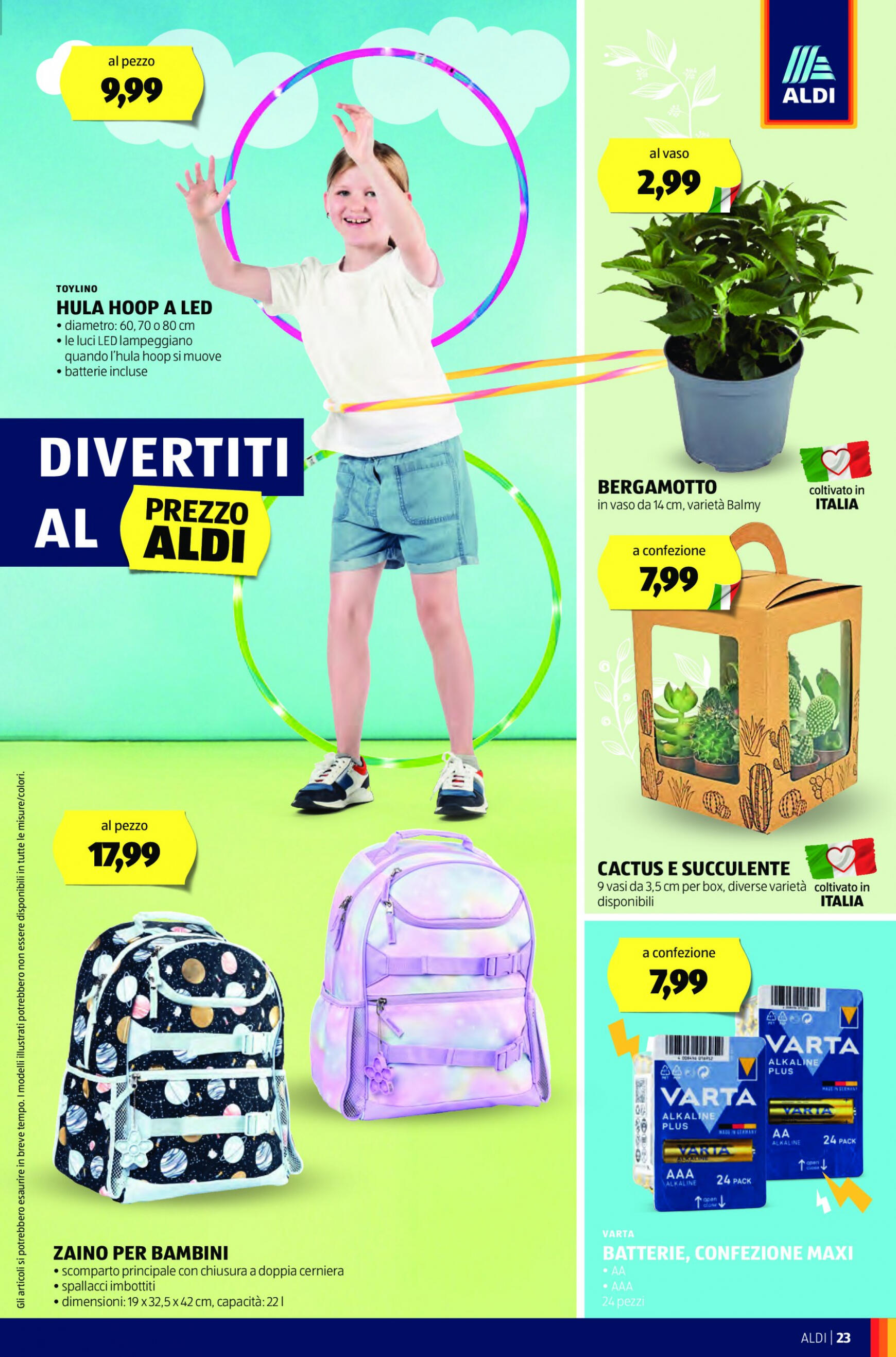 aldi - Nuovo volantino ALDI 29.07. - 04.08. - page: 23