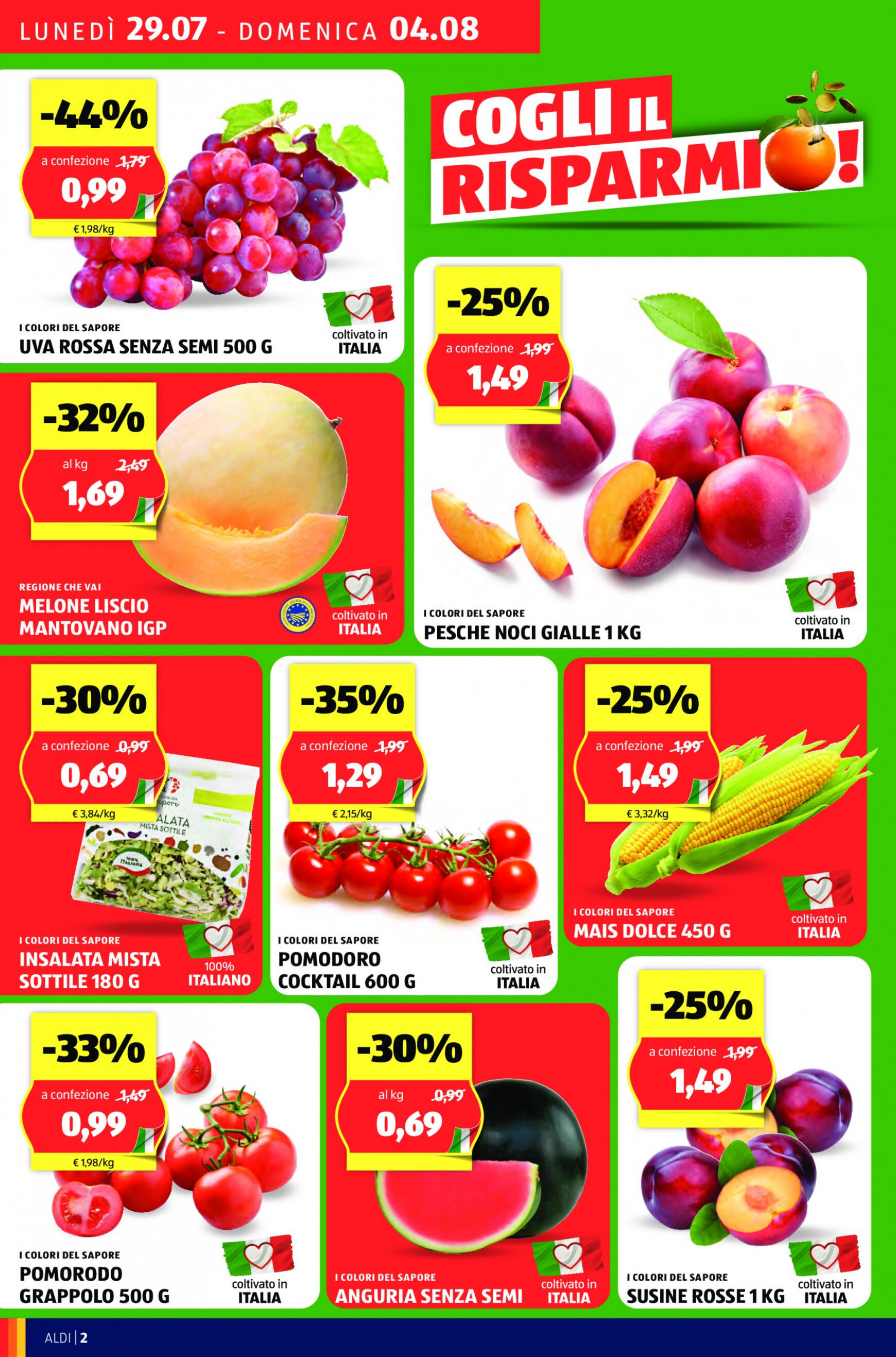 aldi - Nuovo volantino ALDI 29.07. - 04.08. - page: 2