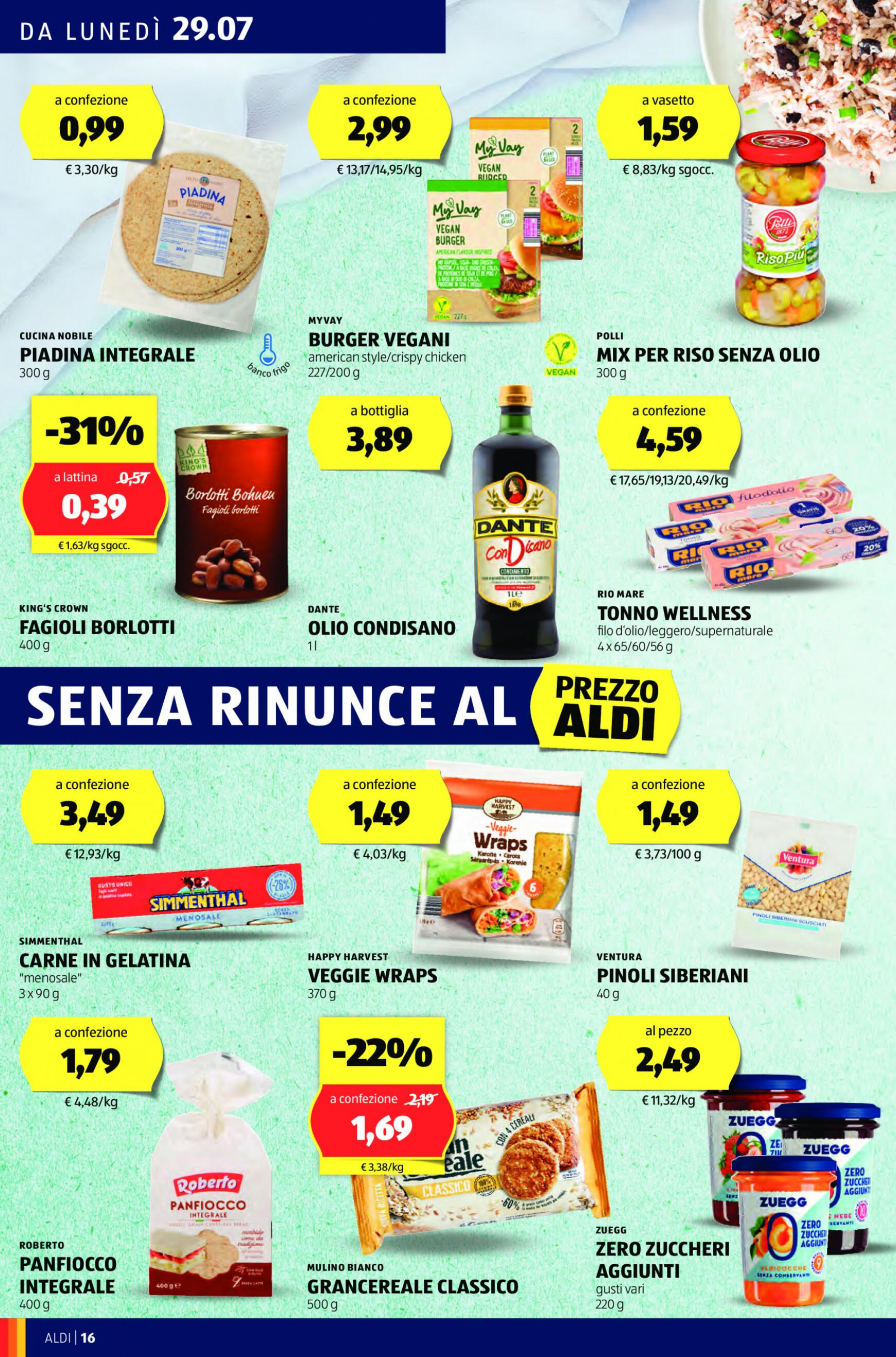 aldi - Nuovo volantino ALDI 29.07. - 04.08. - page: 16