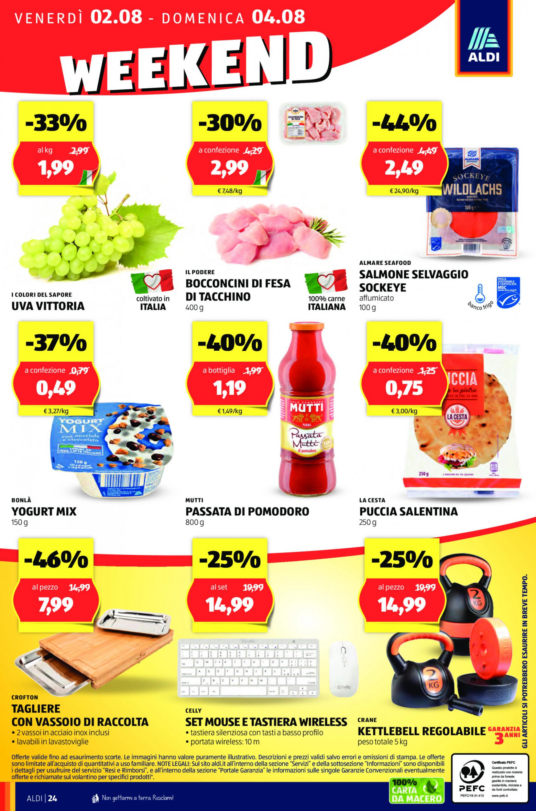 aldi - Nuovo volantino ALDI 29.07. - 04.08. - page: 24