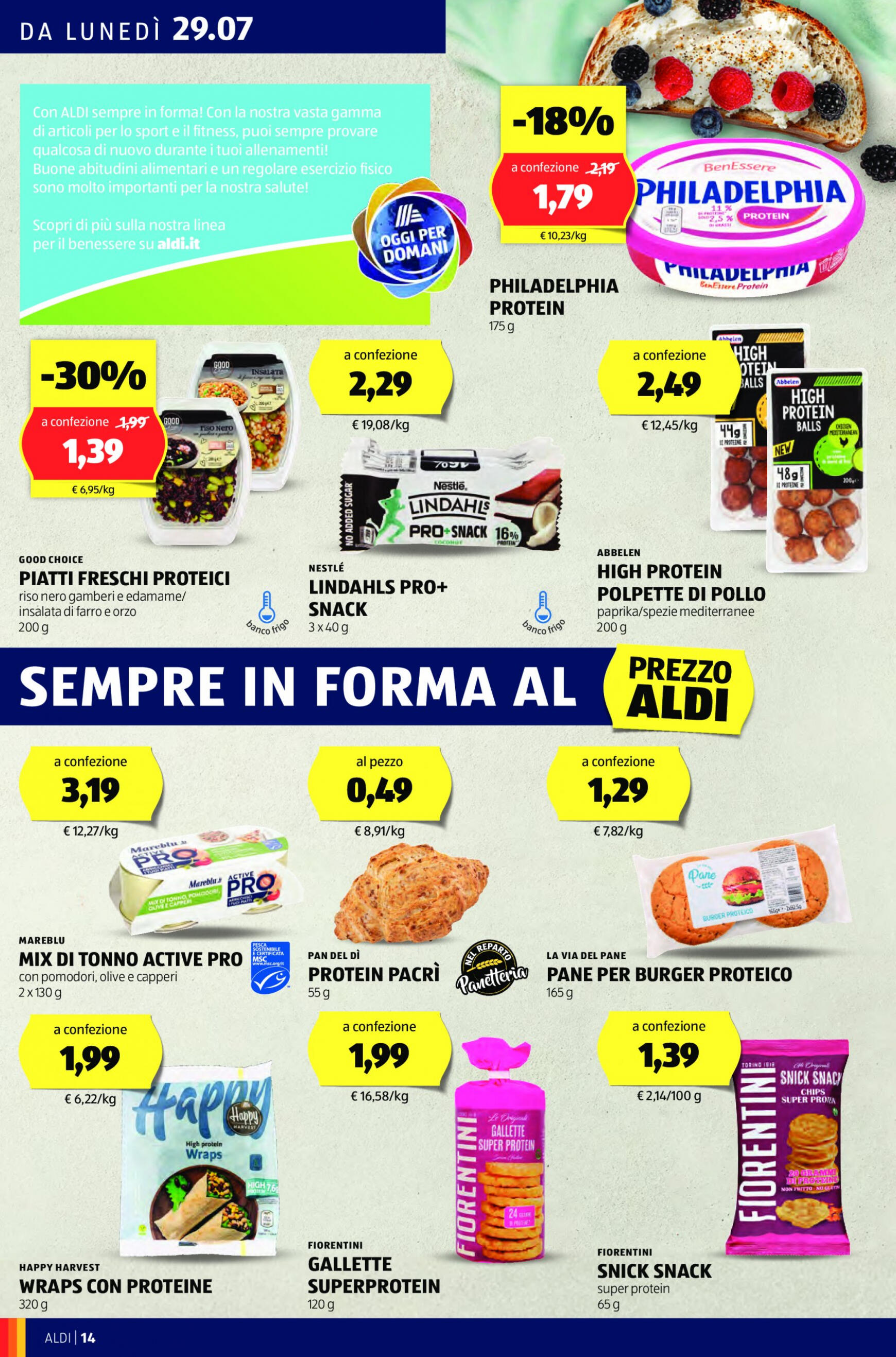 aldi - Nuovo volantino ALDI 29.07. - 04.08. - page: 14