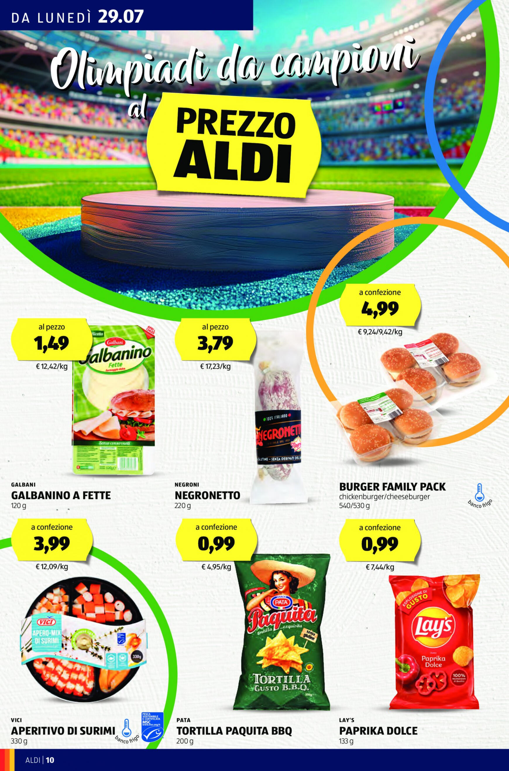 aldi - Nuovo volantino ALDI 29.07. - 04.08. - page: 10