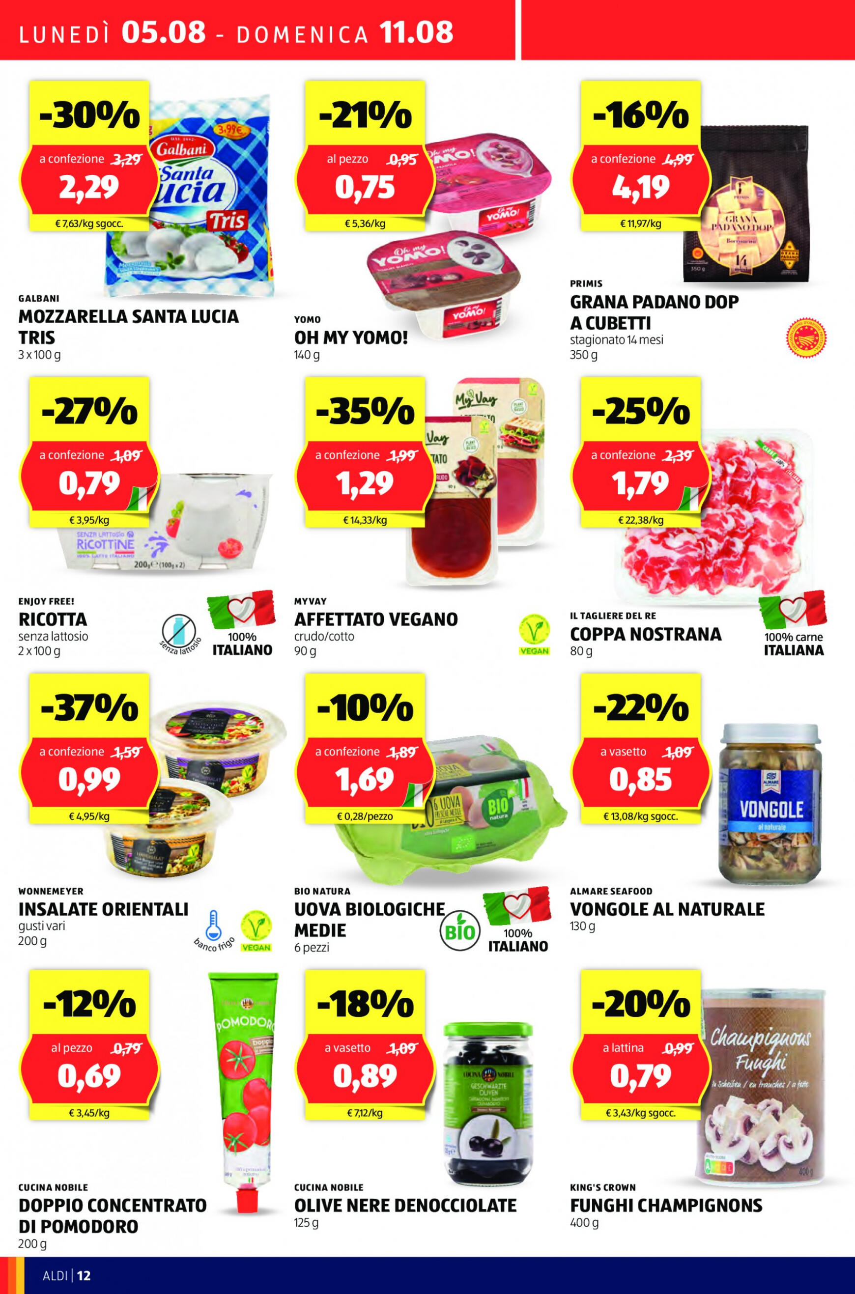 aldi - Nuovo volantino ALDI 05.08. - 11.08. - page: 12