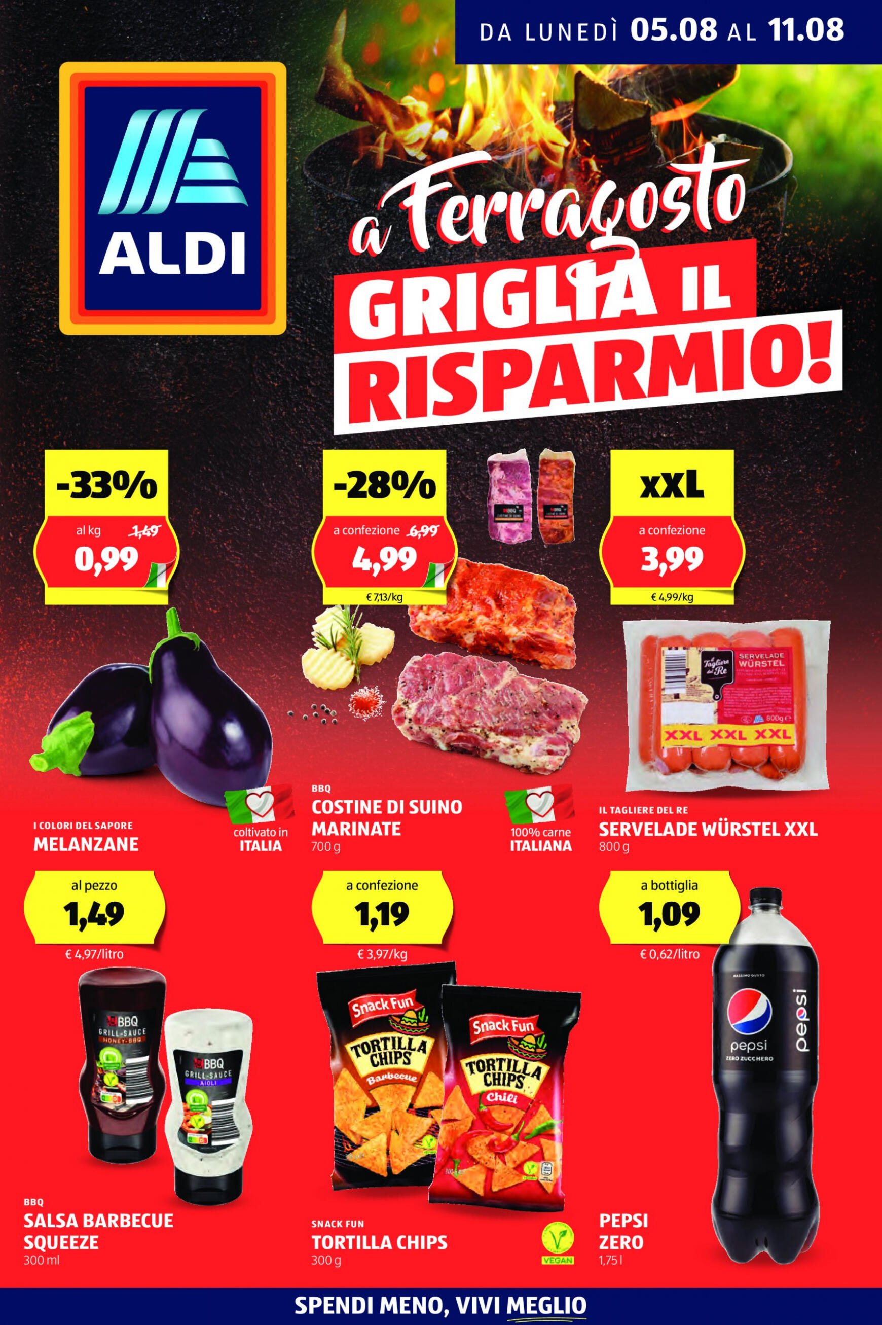 aldi - Nuovo volantino ALDI 05.08. - 11.08. - page: 1