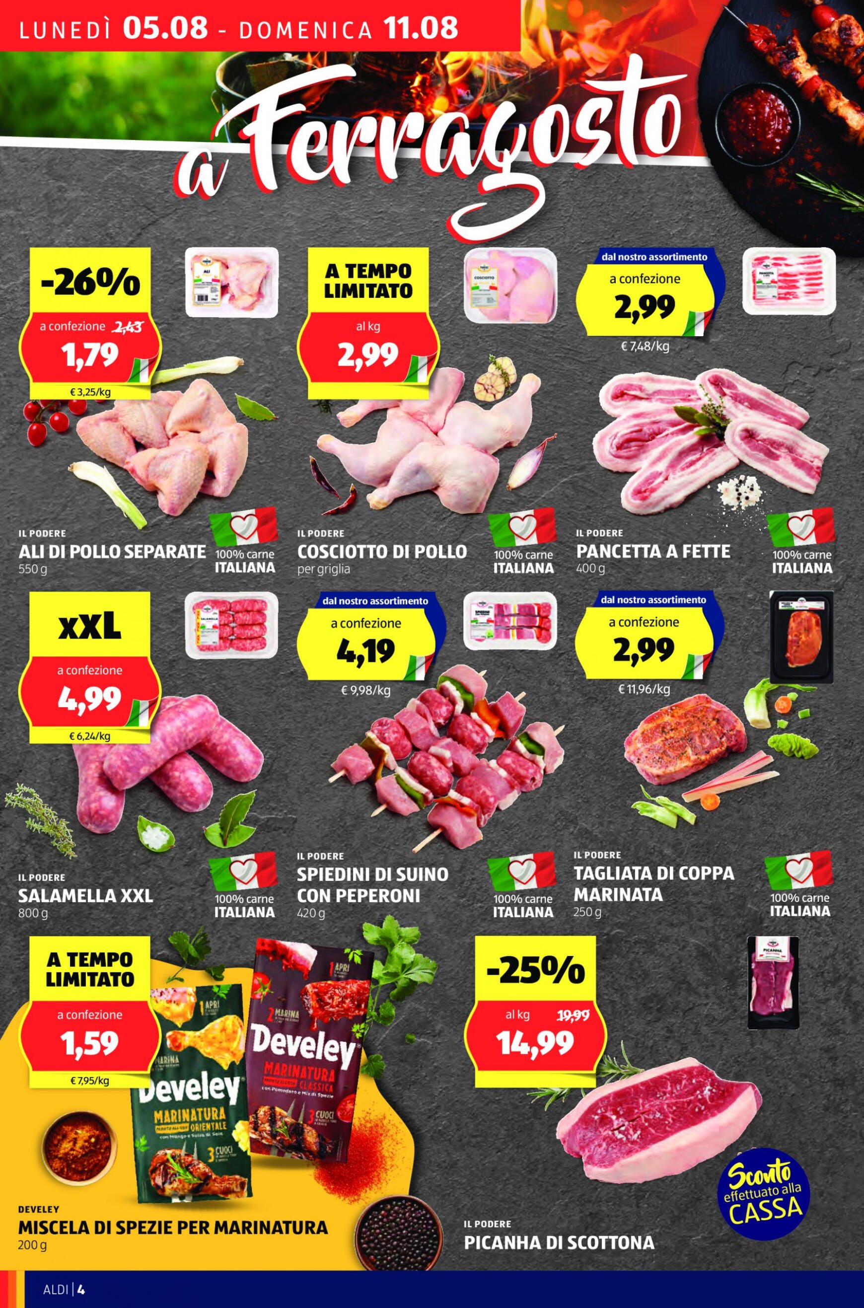 aldi - Nuovo volantino ALDI 05.08. - 11.08. - page: 4