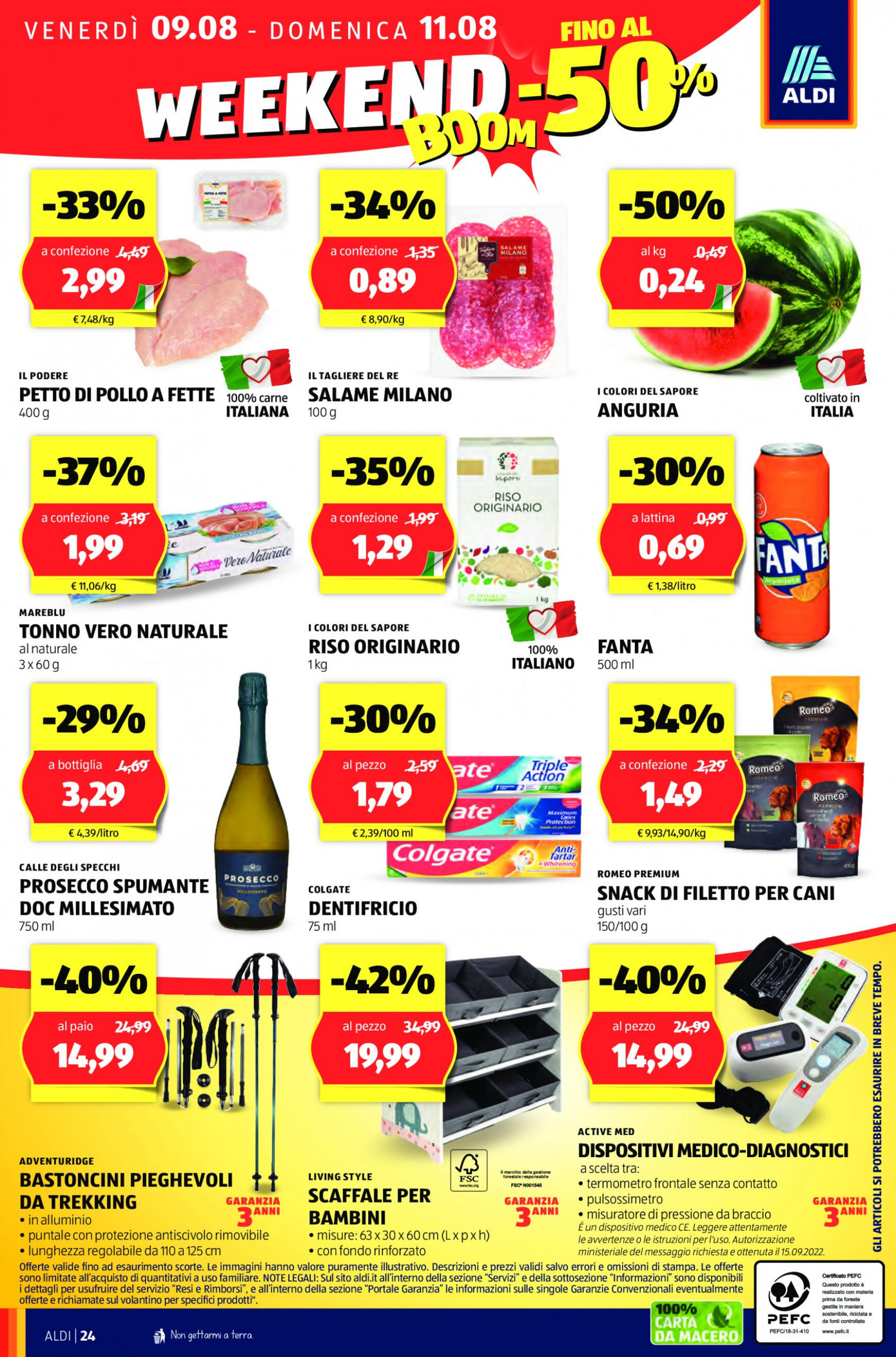 aldi - Nuovo volantino ALDI 05.08. - 11.08. - page: 24