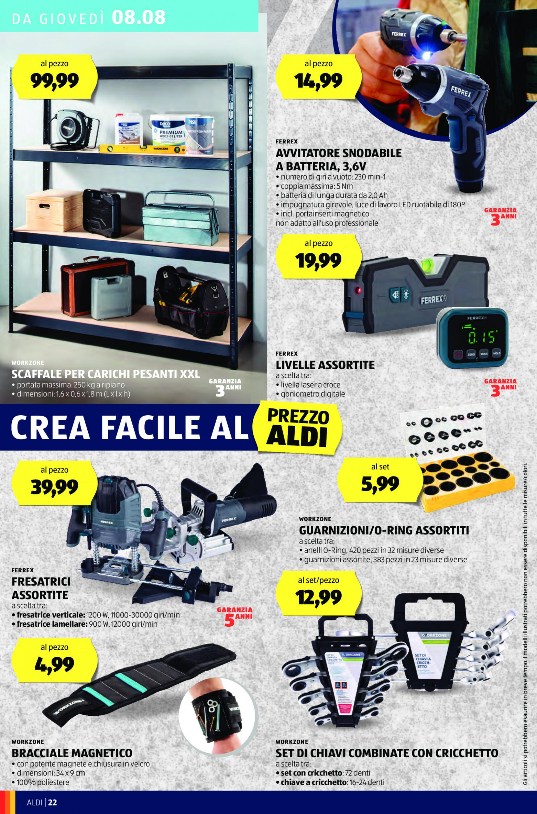 aldi - Nuovo volantino ALDI 05.08. - 11.08. - page: 22