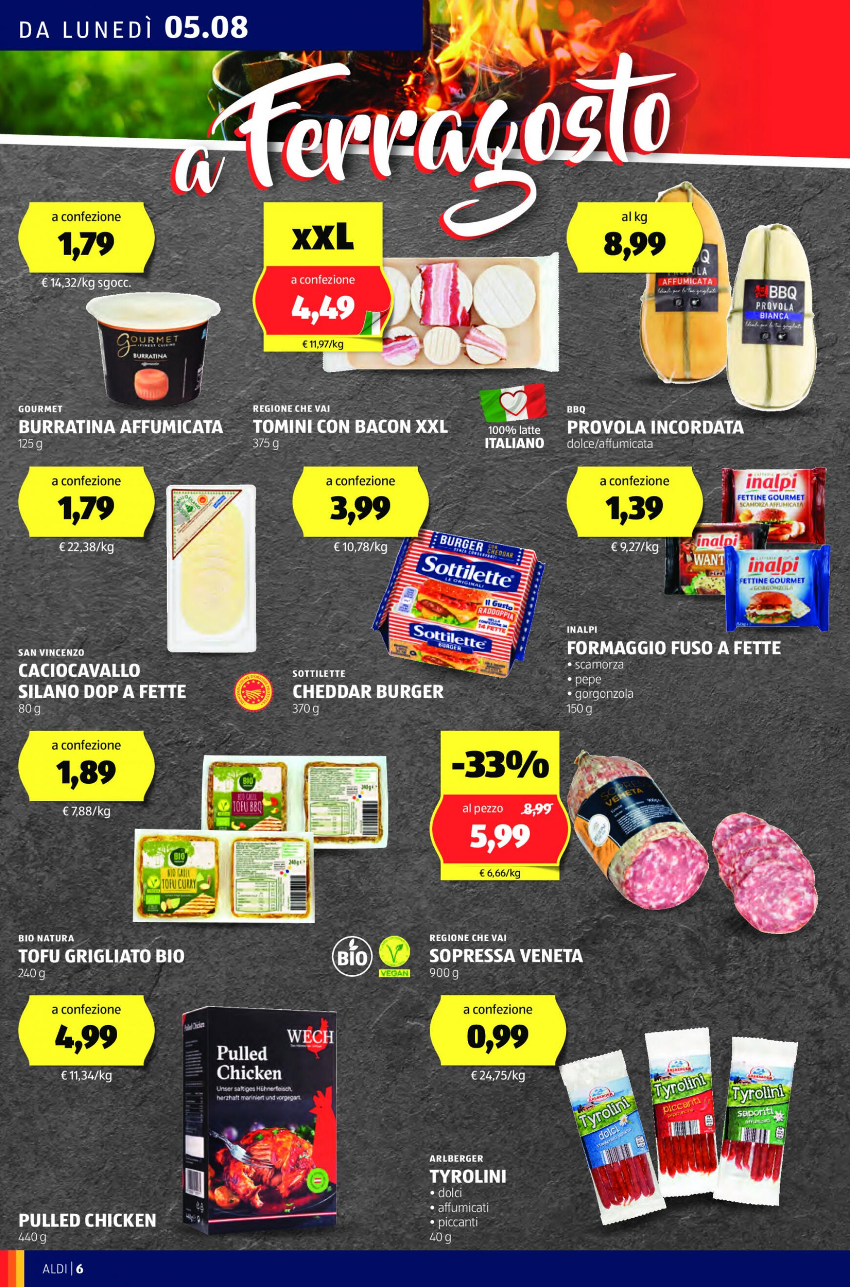 aldi - Nuovo volantino ALDI 05.08. - 11.08. - page: 6