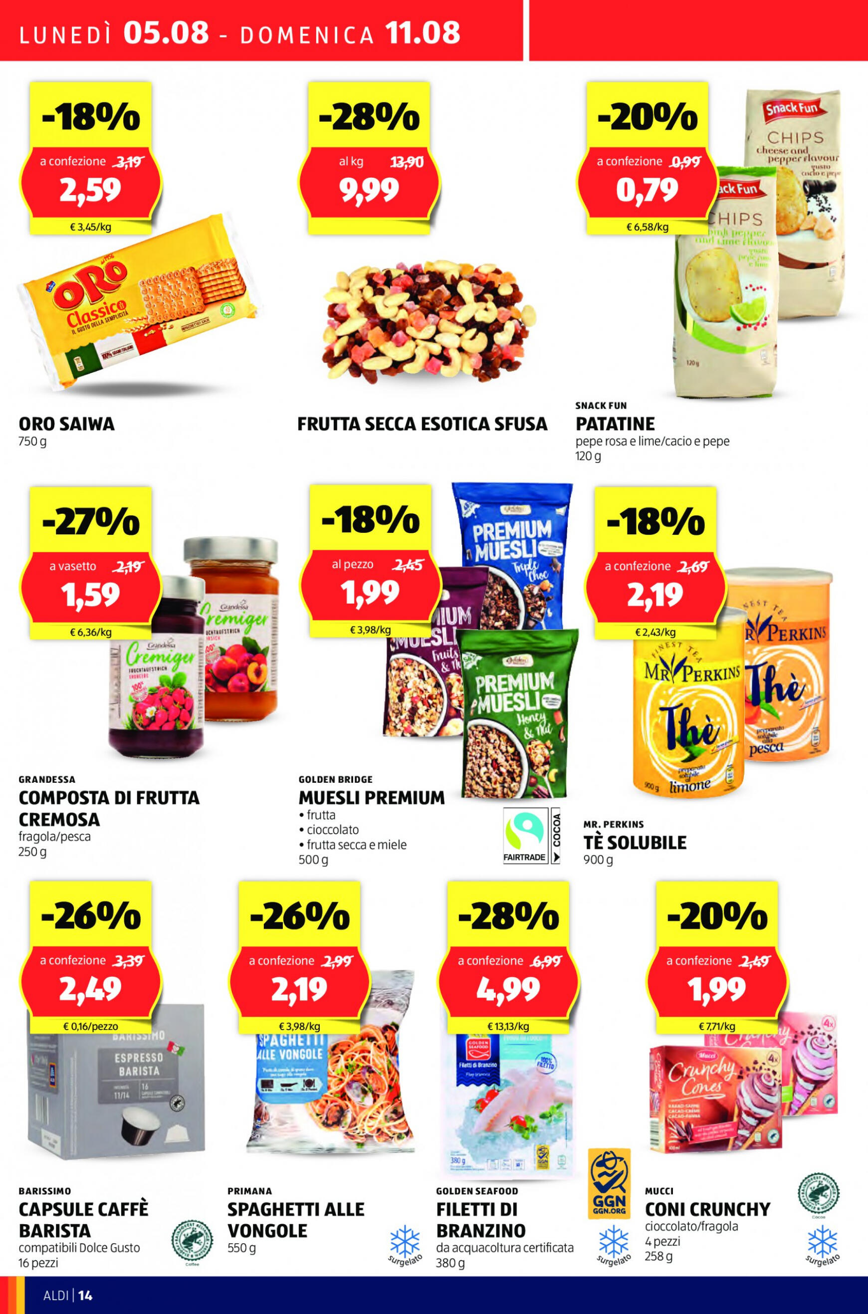 aldi - Nuovo volantino ALDI 05.08. - 11.08. - page: 14